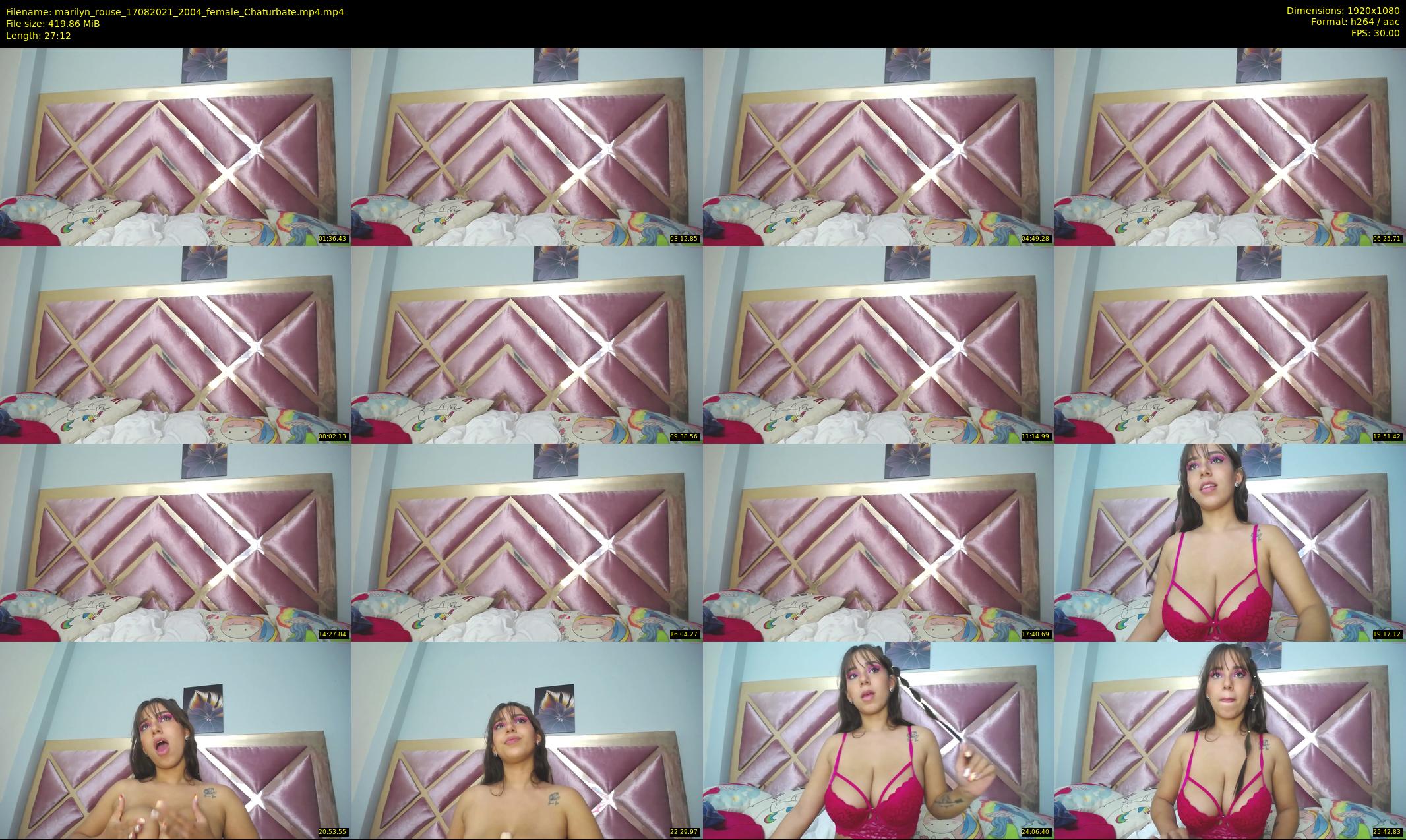 marilyn_rouse — 28 minute Chaturbate female cam show recording, 1080p, Aug 17, 2021