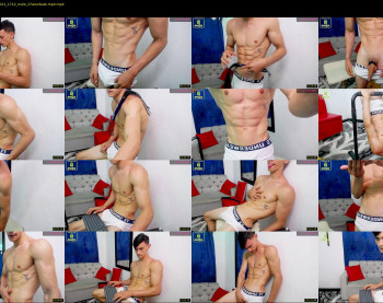 metatron_muscle — 70 minute Chaturbate male cam show recording, 1080p, Aug 17, 2021