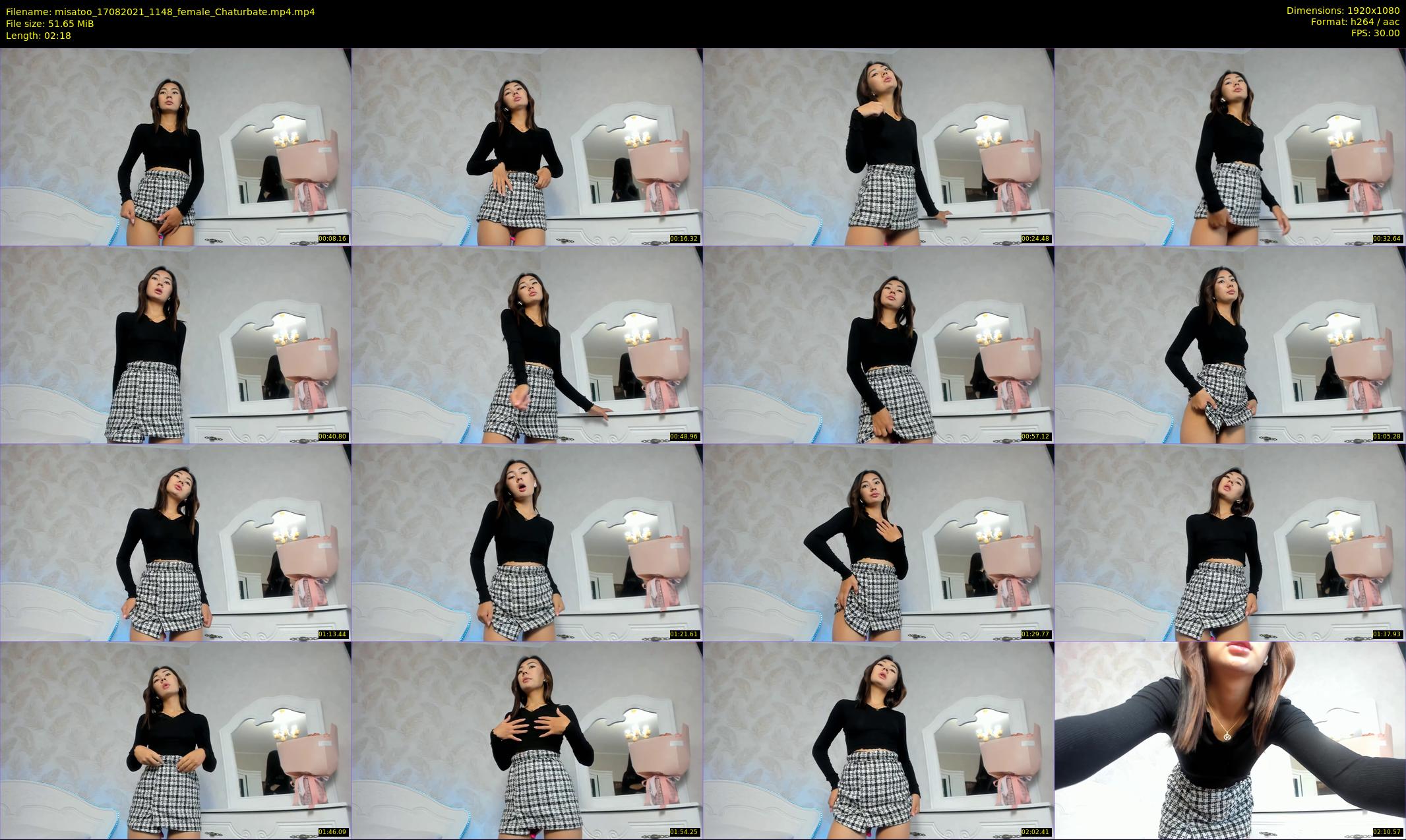 misatoo — 3 minute Chaturbate female cam show recording, 1080p, Aug 17, 2021
