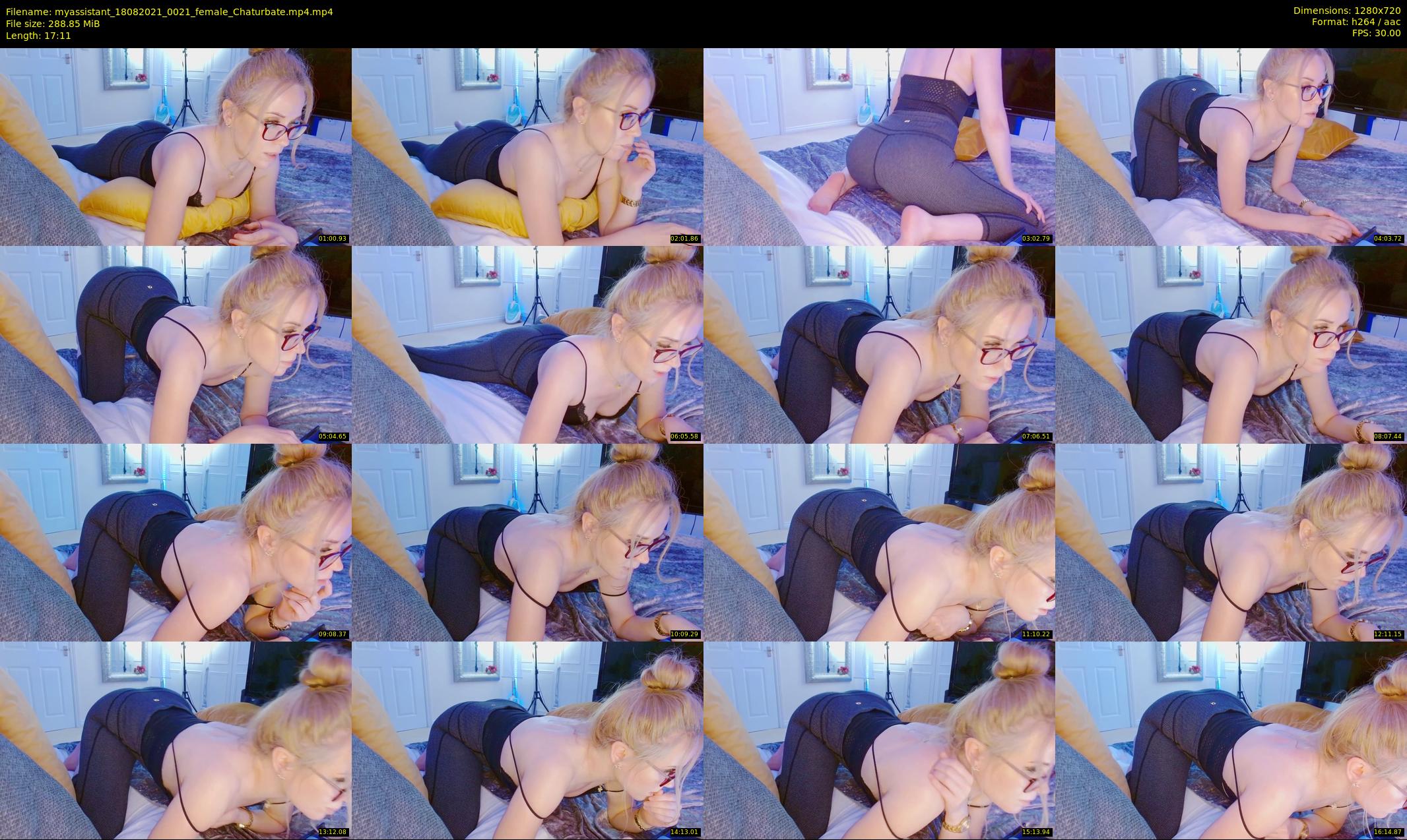 myassistant — 18 minute Chaturbate female cam show recording, 720p, Aug 18, 2021