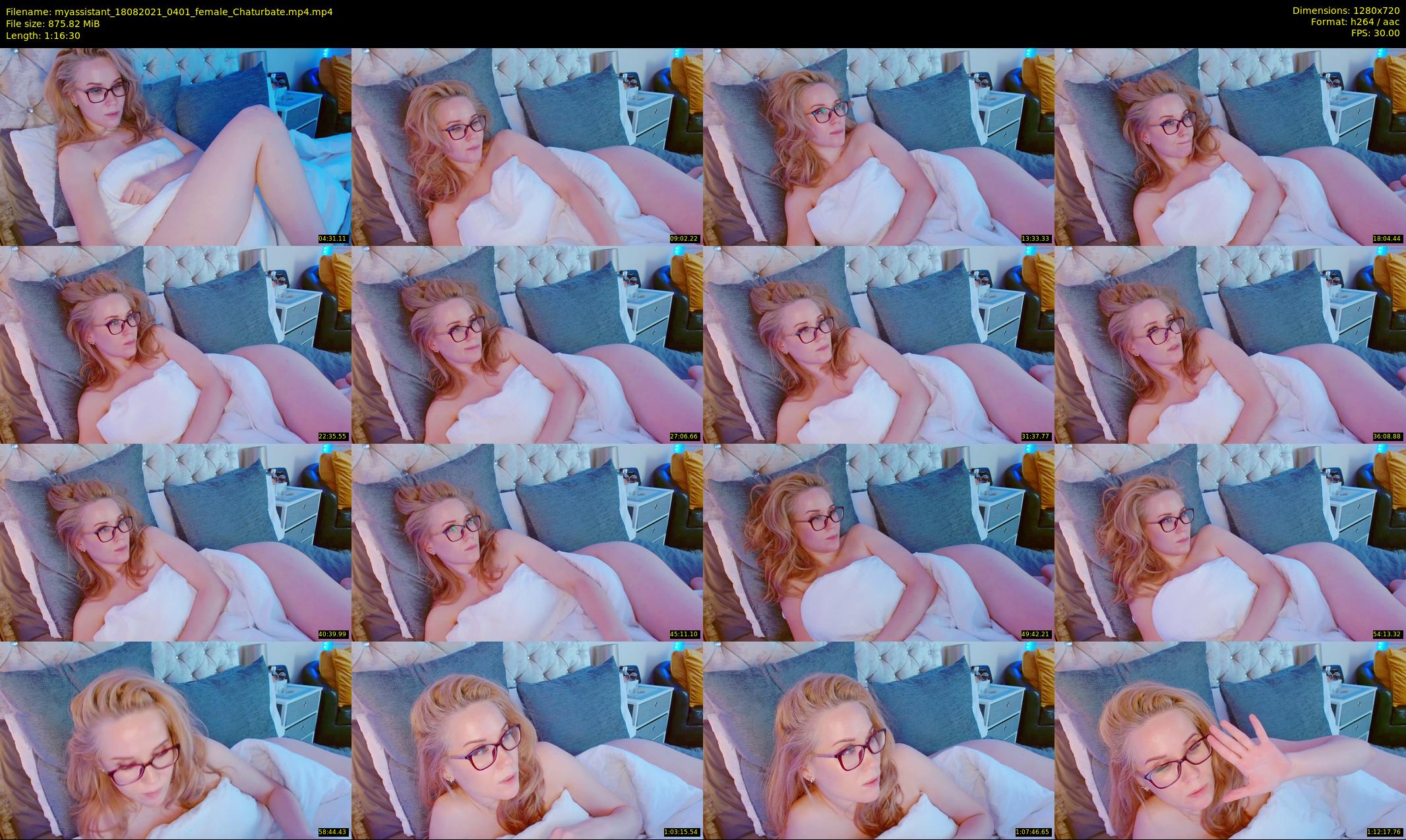 myassistant — 77 minute Chaturbate female cam show recording, 720p, Aug 18, 2021
