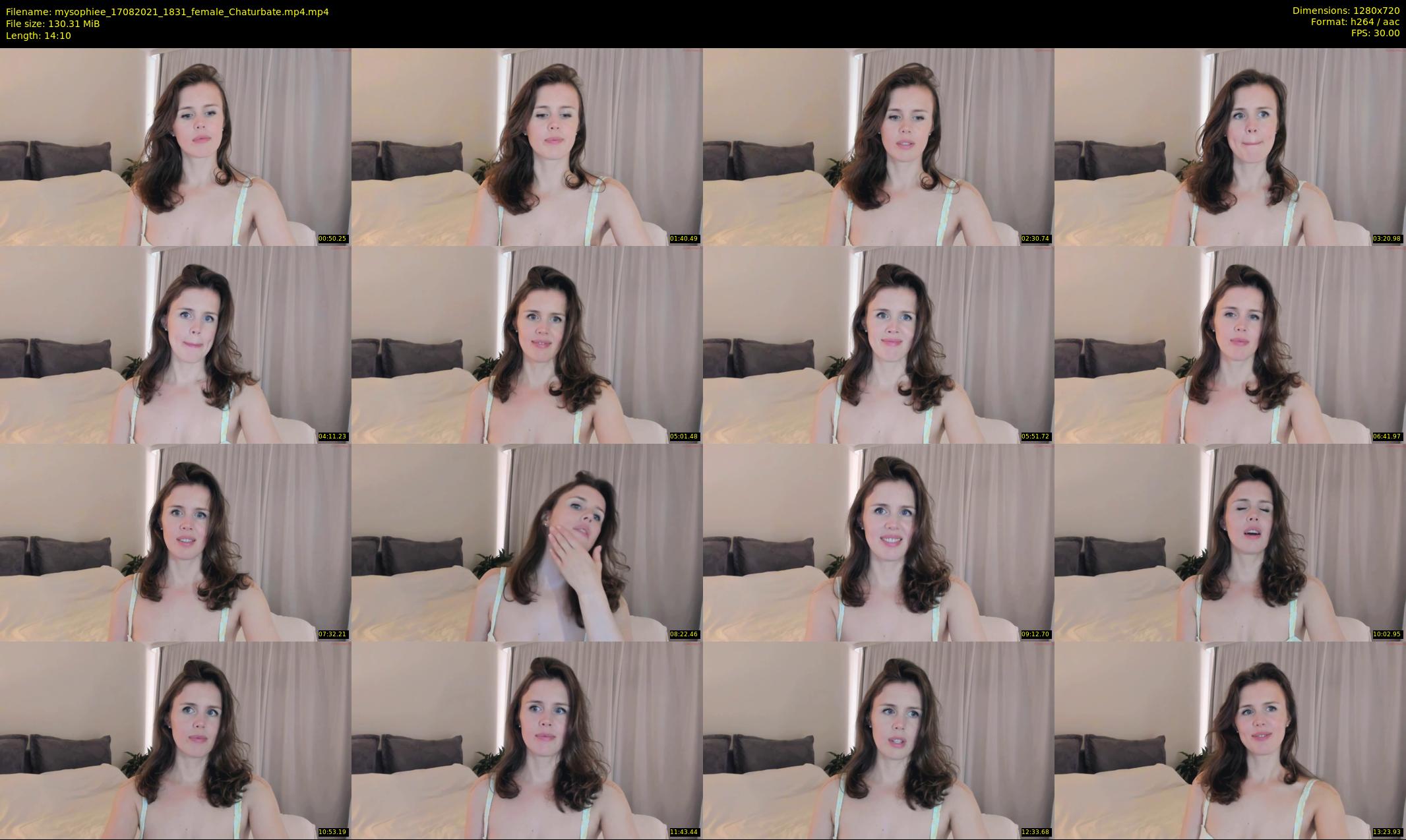mysophiee — 15 minute Chaturbate female cam show recording, 720p, Aug 17, 2021
