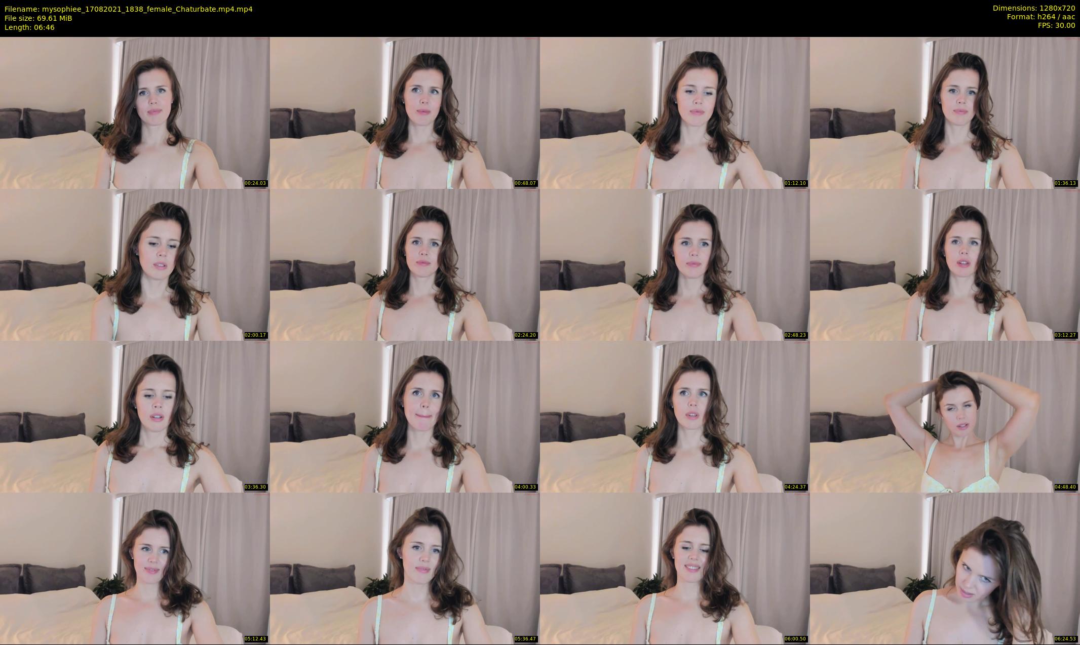 mysophiee — 7 minute Chaturbate female cam show recording, 720p, Aug 17, 2021