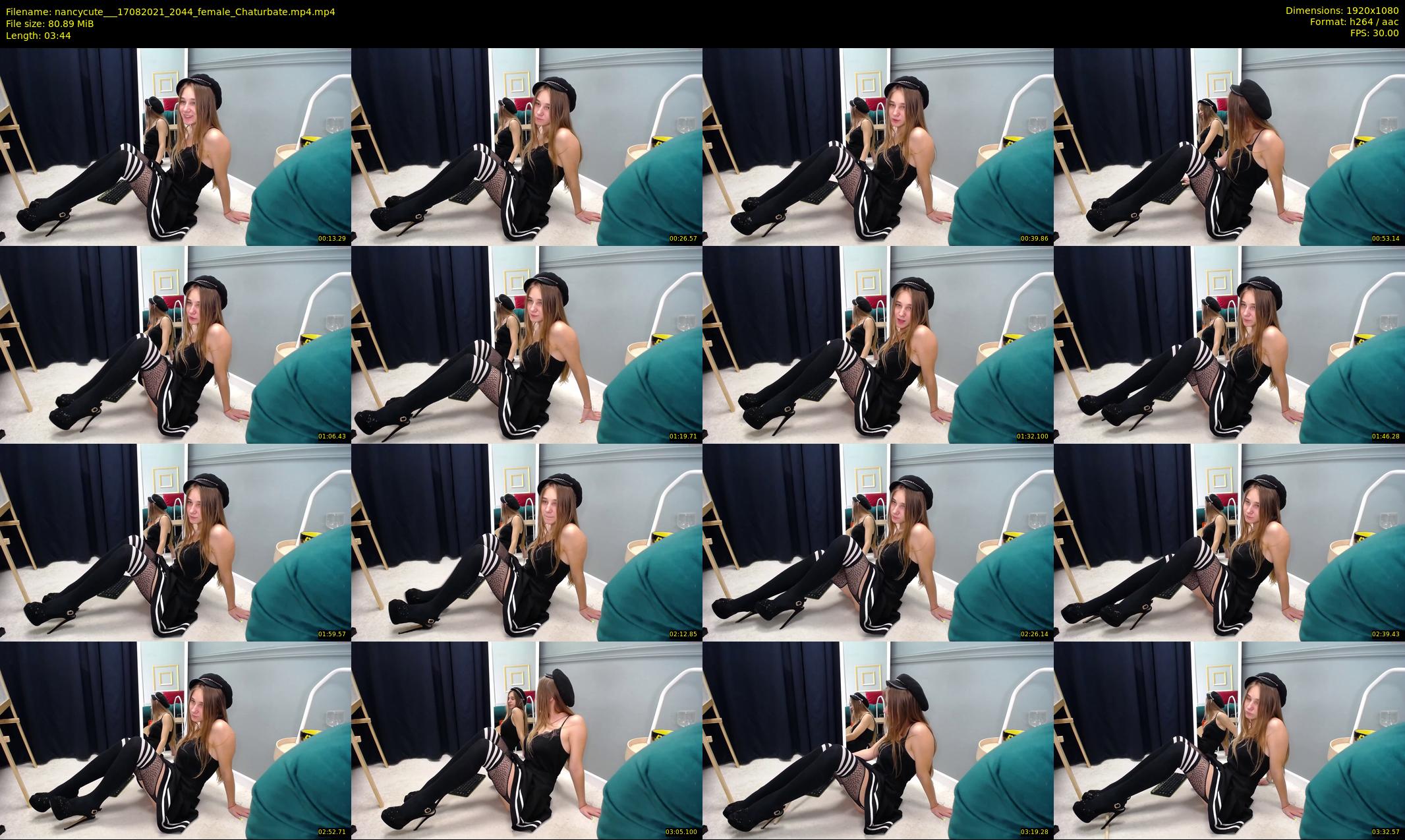 nancycute__ — 4 minute Chaturbate female cam show recording, 1080p, Aug 17, 2021