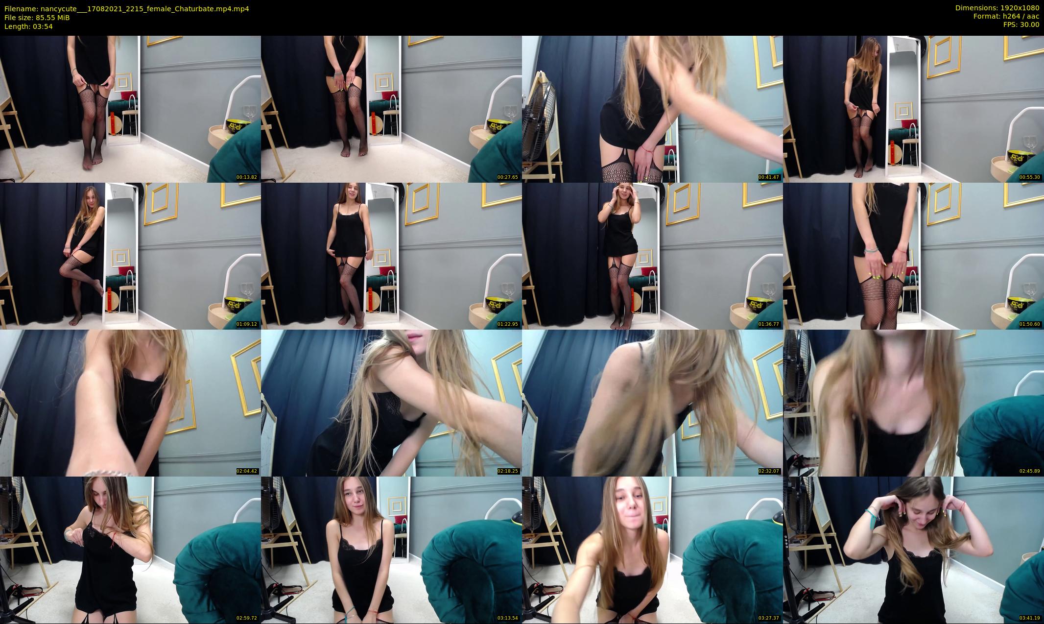 nancycute__ — 4 minute Chaturbate female cam show recording, 1080p, Aug 17, 2021