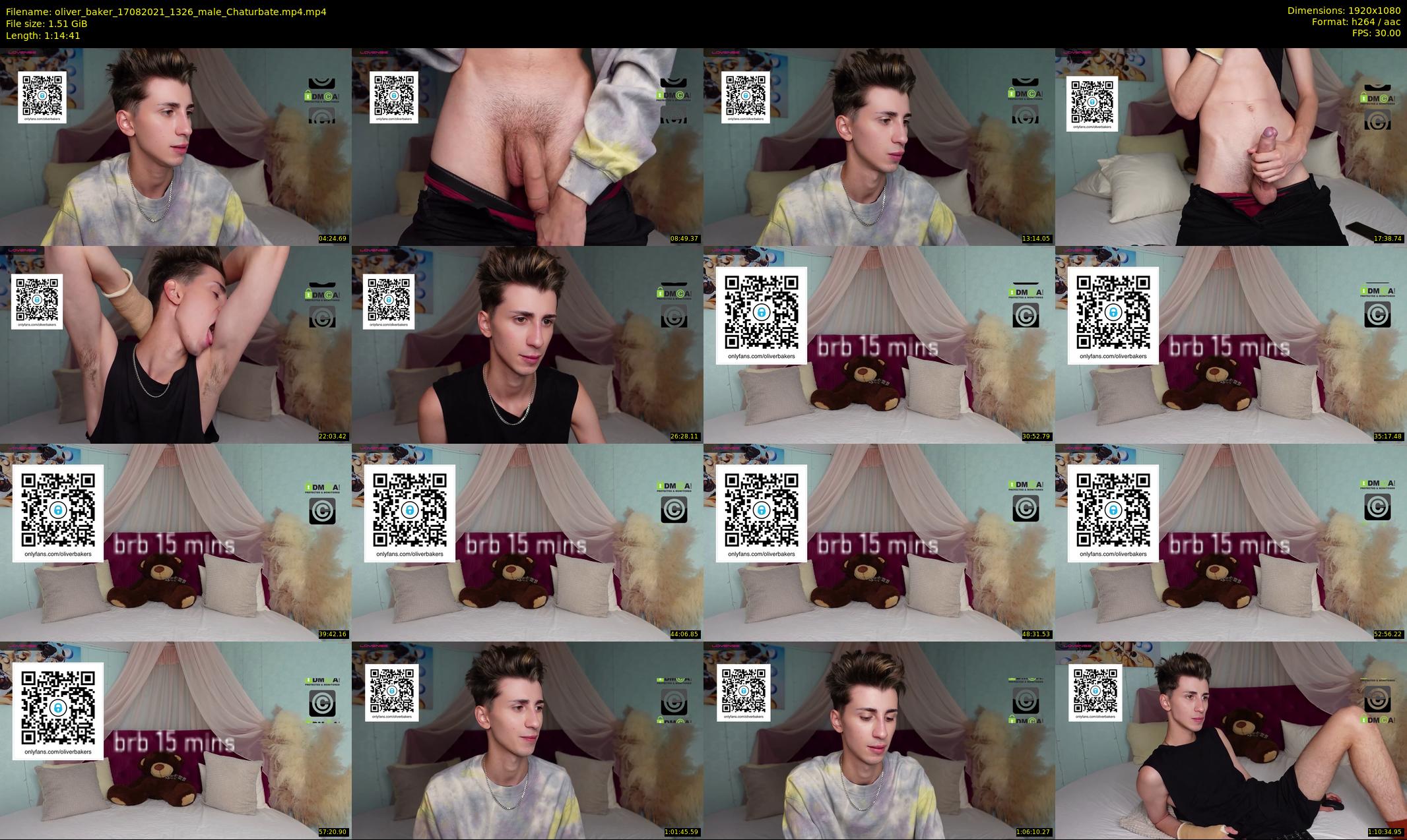 oliver_baker — 75 minute Chaturbate male cam show recording, 1080p, Aug 17, 2021