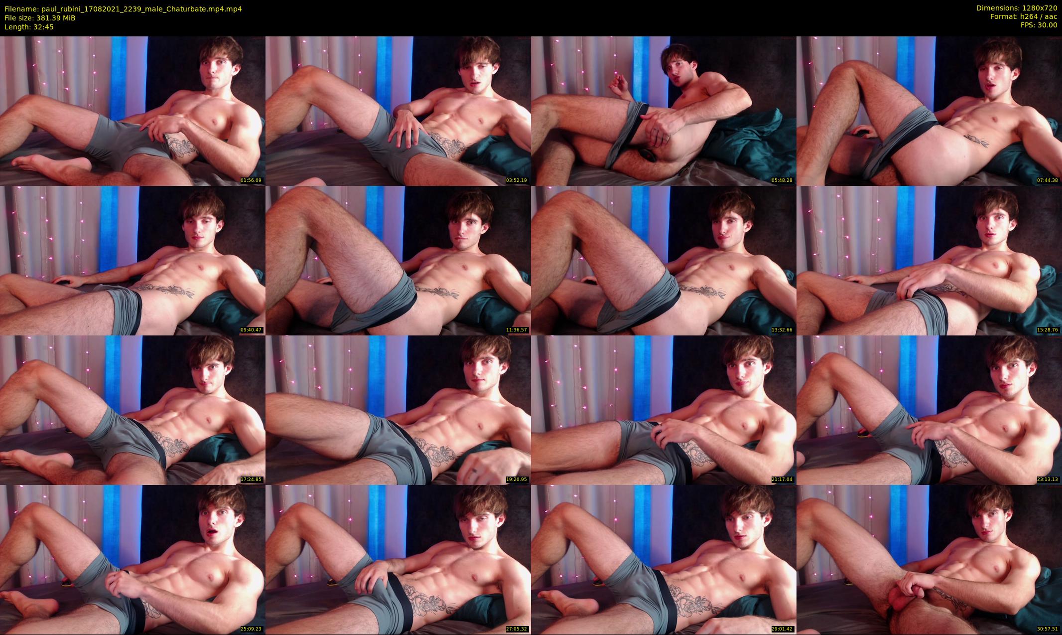 paul_rubini — 33 minute Chaturbate male cam show recording, 720p, Aug 17, 2021