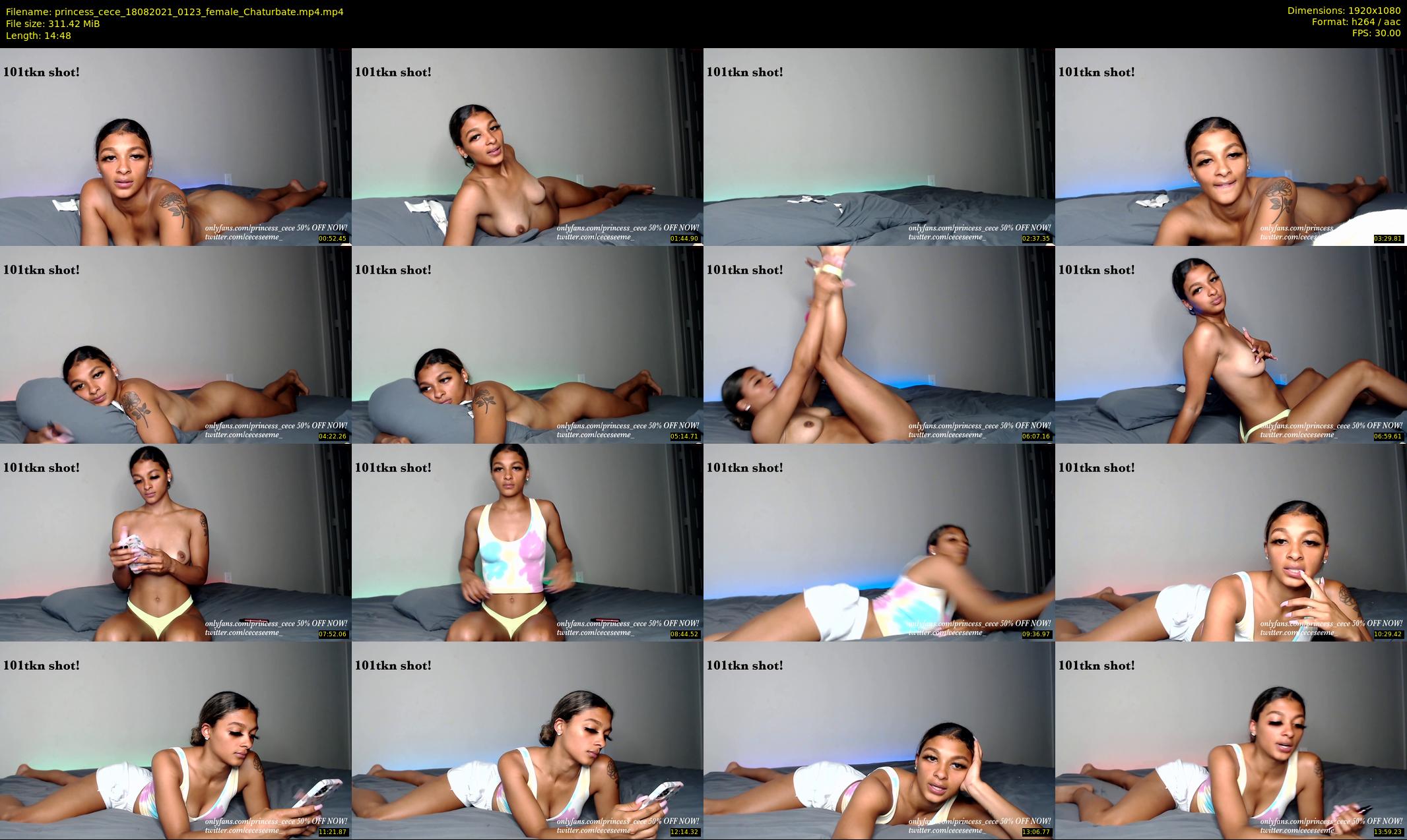 princess_cece — 15 minute Chaturbate female cam show recording, 1080p, Aug 18, 2021