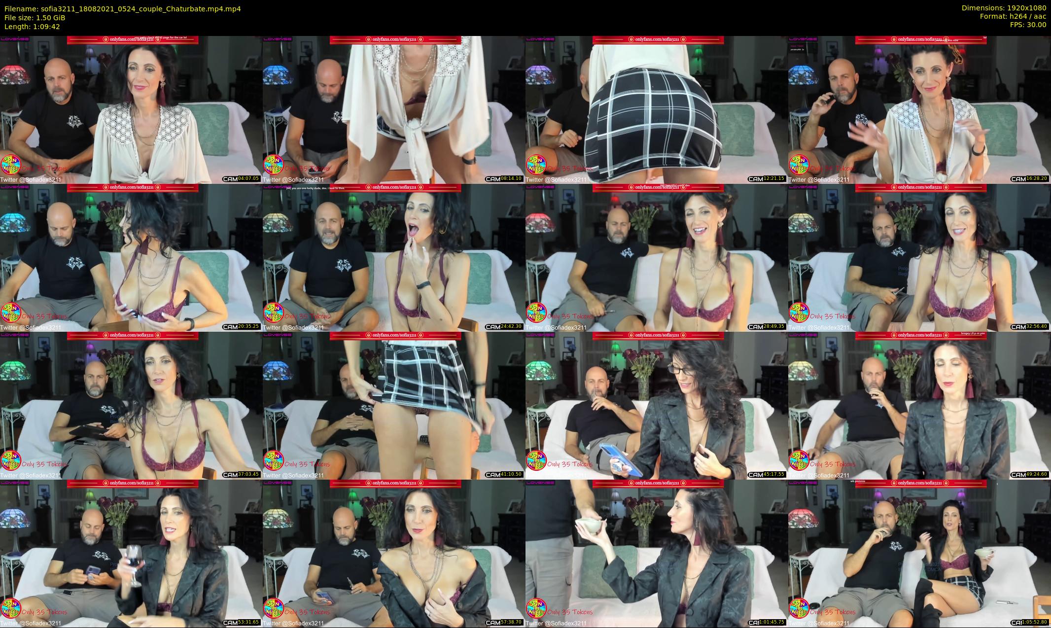 sofia3211 — 70 minute Chaturbate couple cam show recording, 1080p, Aug 18, 2021