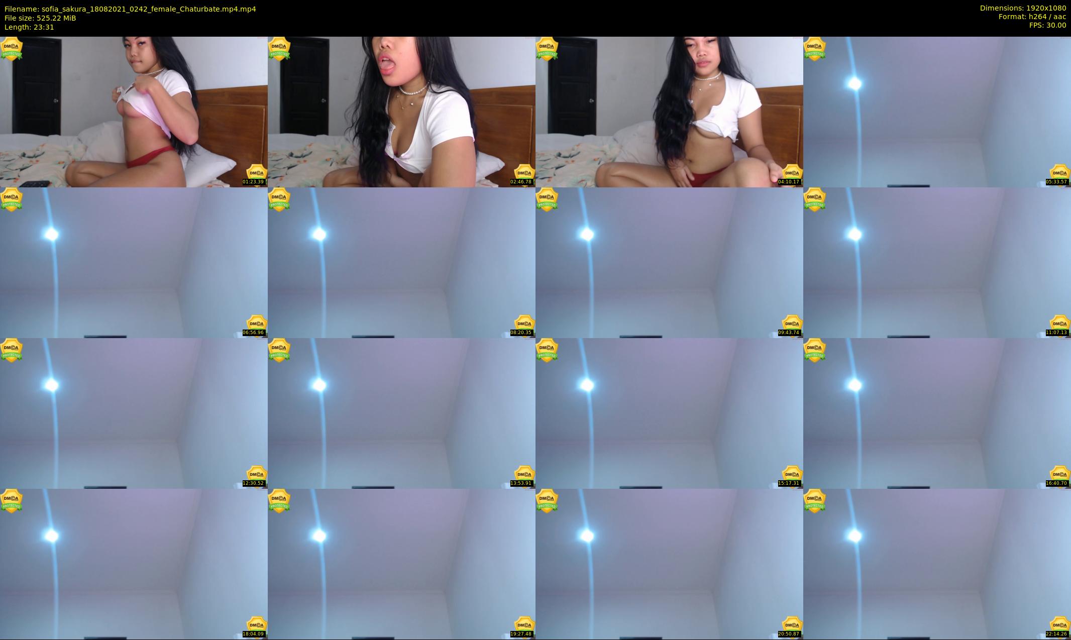 sofia_sakura — 24 minute Chaturbate female cam show recording, 1080p, Aug 18, 2021