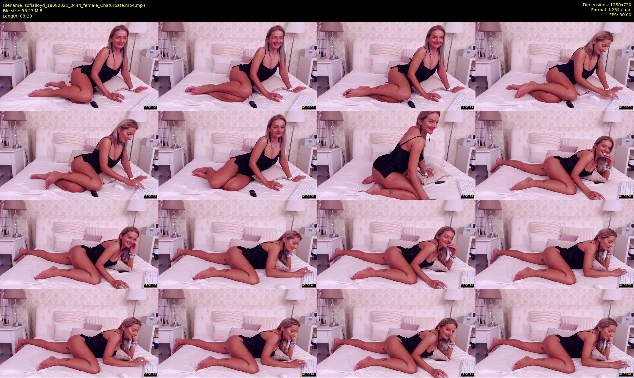 sofialloyd — 9 minute Chaturbate female cam show recording, 720p, Aug 18, 2021