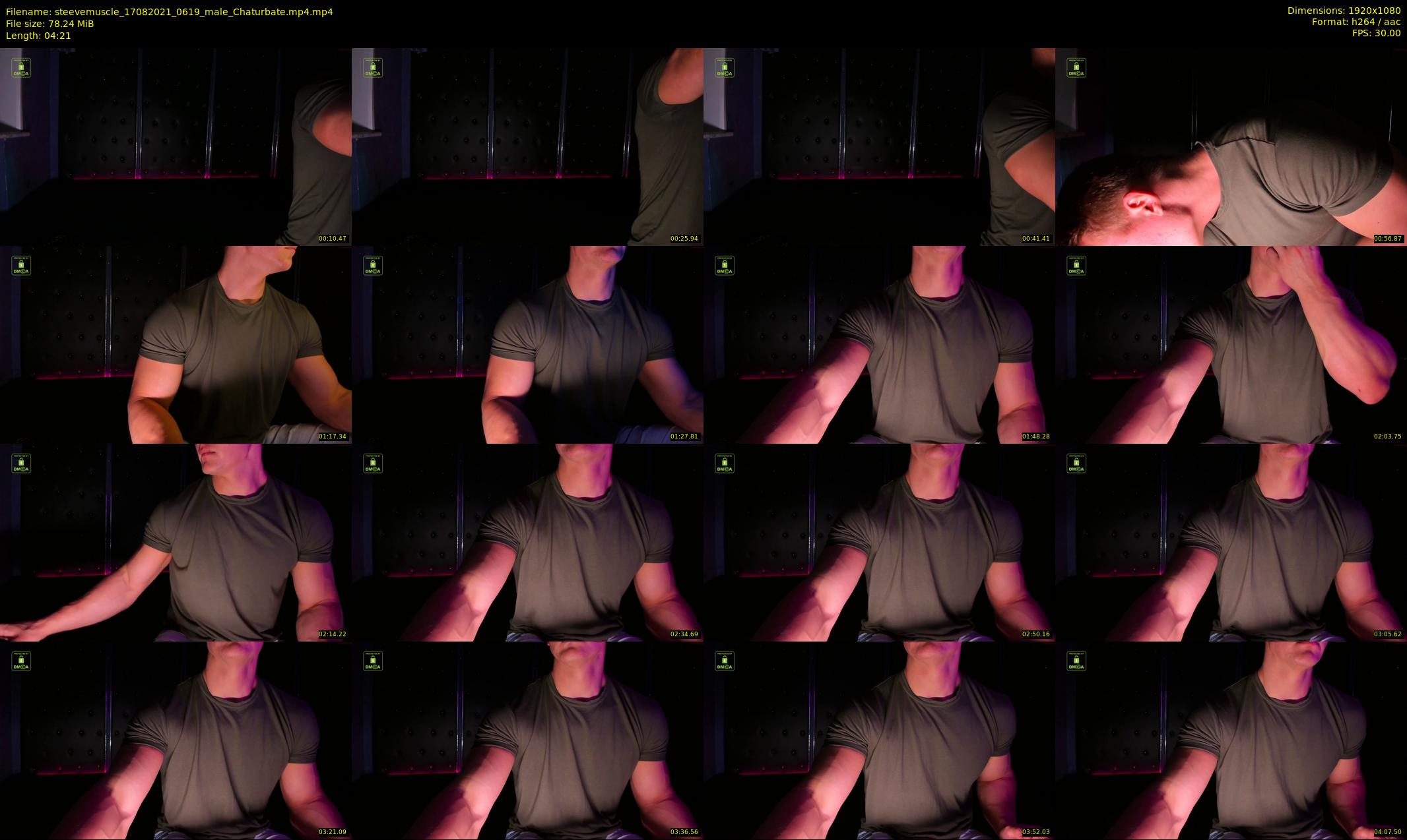 steevemuscle — 5 minute Chaturbate male cam show recording, 1080p, Aug 17, 2021