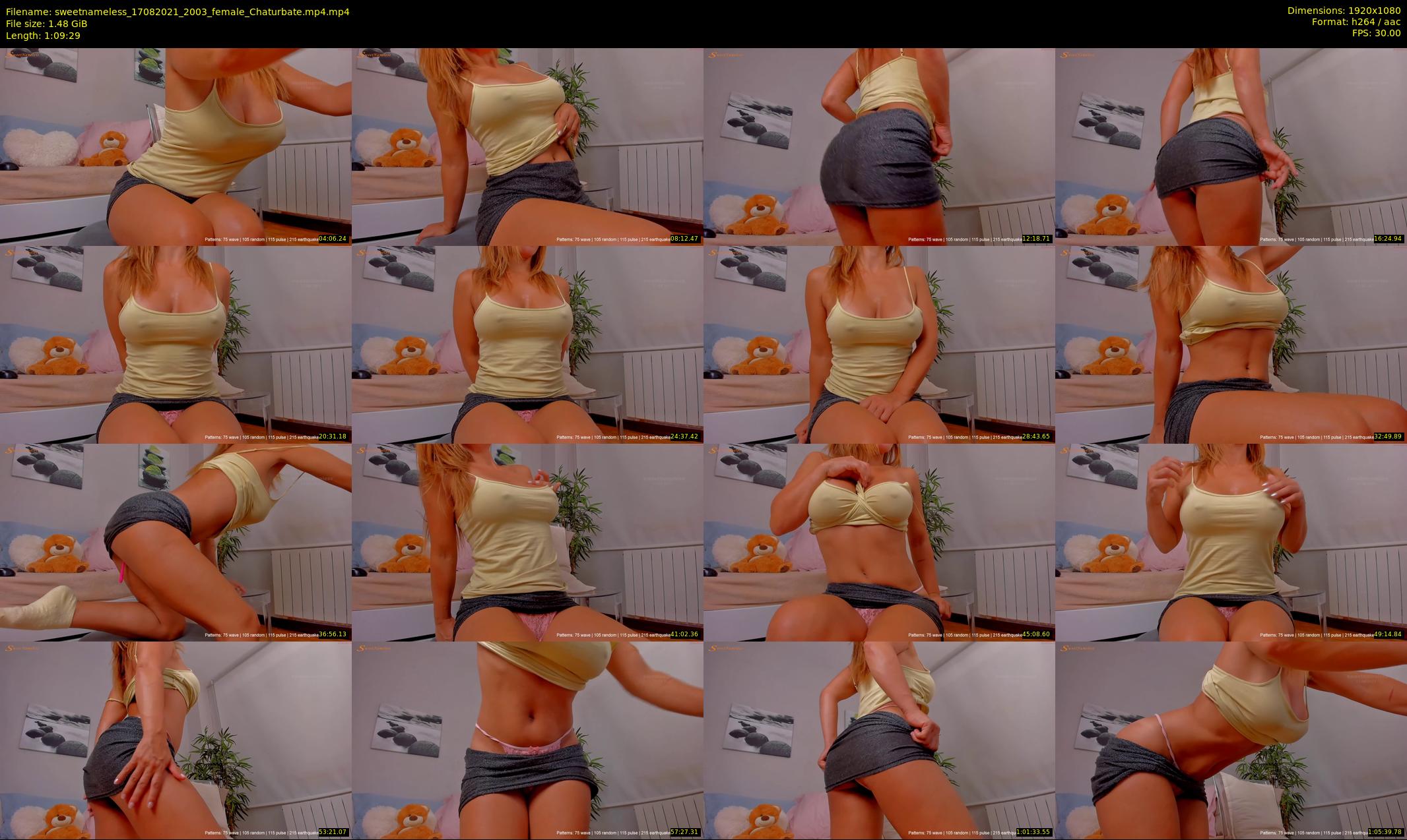 sweetnameless — 70 minute Chaturbate couple cam show recording, 1080p, Aug 17, 2021