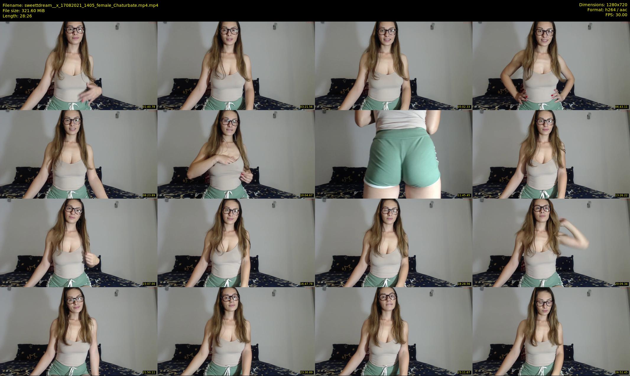 sweettdream__x — 29 minute Chaturbate female cam show recording, 720p, Aug 17, 2021