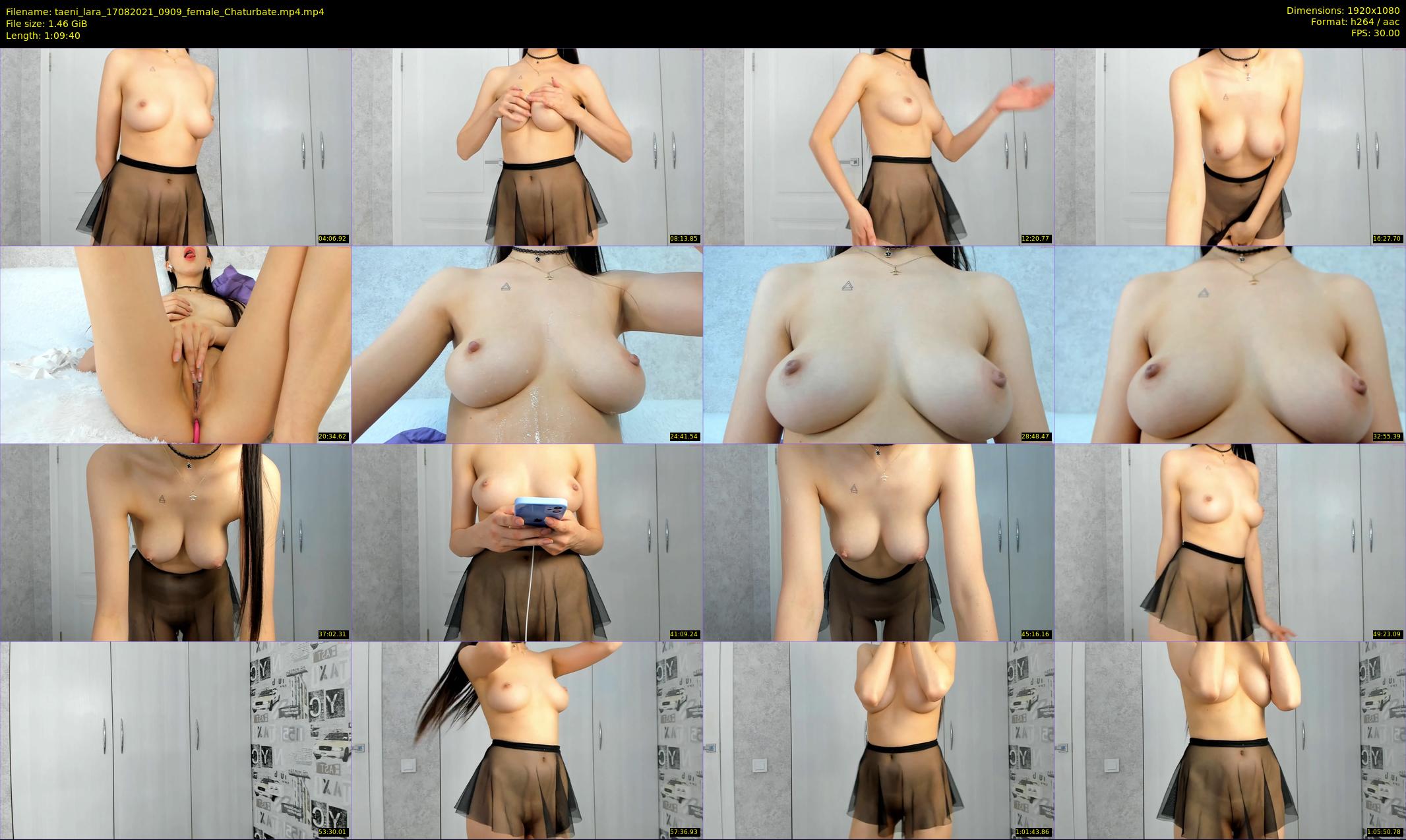taeni_lara — 70 minute Chaturbate female cam show recording, 1080p, Aug 17, 2021
