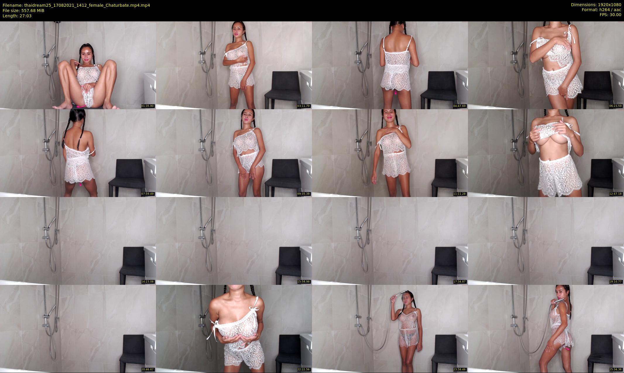 thaidream25 — 28 minute Chaturbate female cam show recording, 1080p, Aug 17, 2021