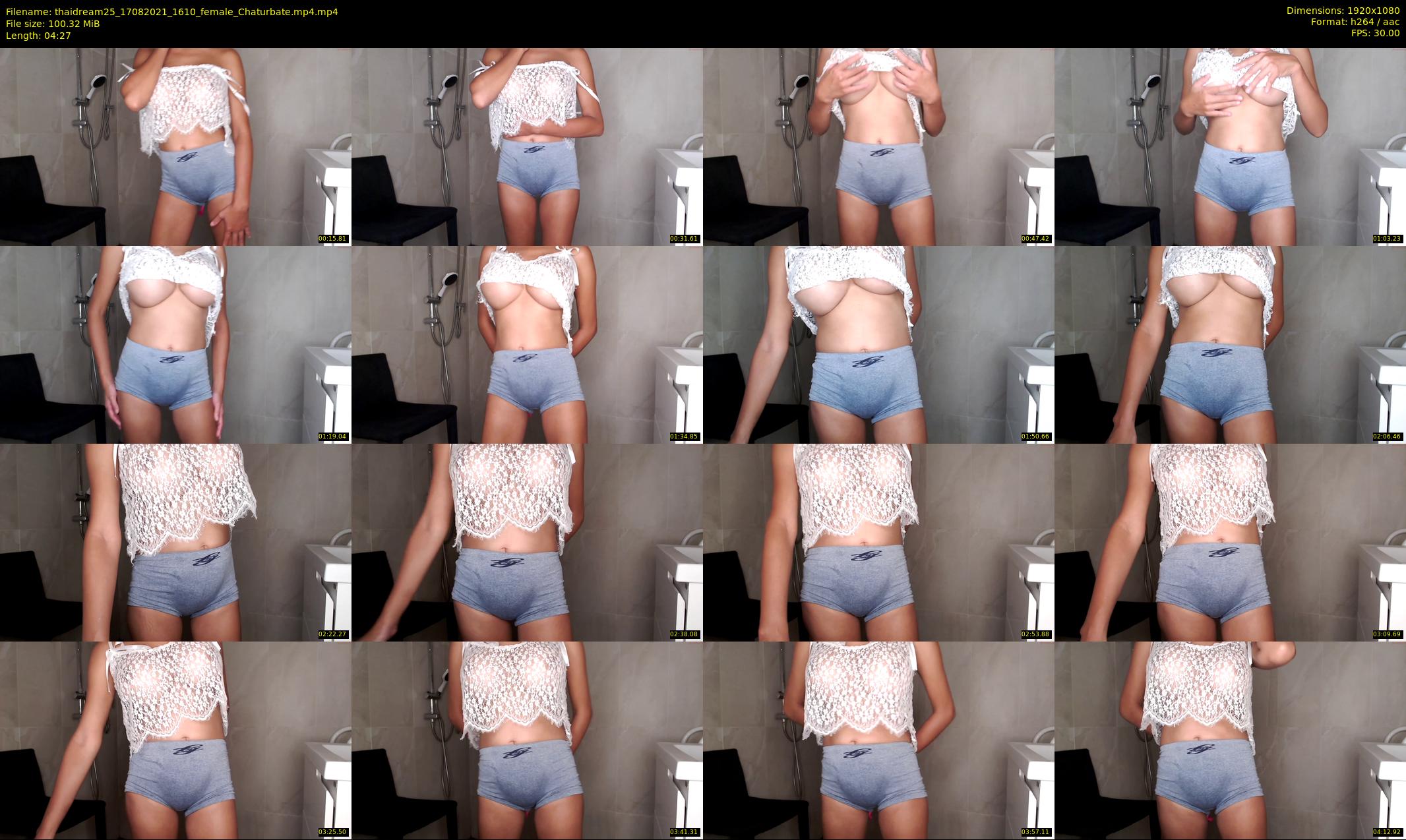thaidream25 — 5 minute Chaturbate female cam show recording, 1080p, Aug 17, 2021