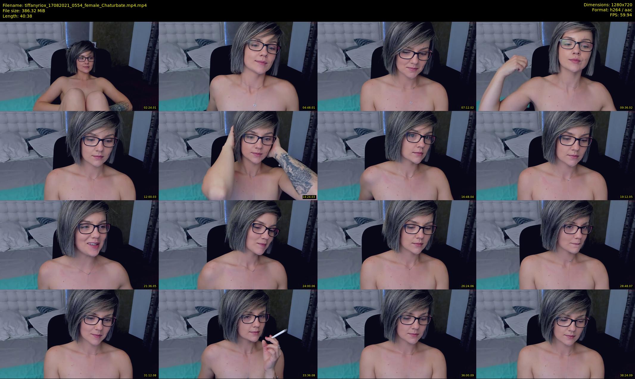 tiffanyriox — 41 minute Chaturbate female cam show recording, 720p, Aug 17, 2021