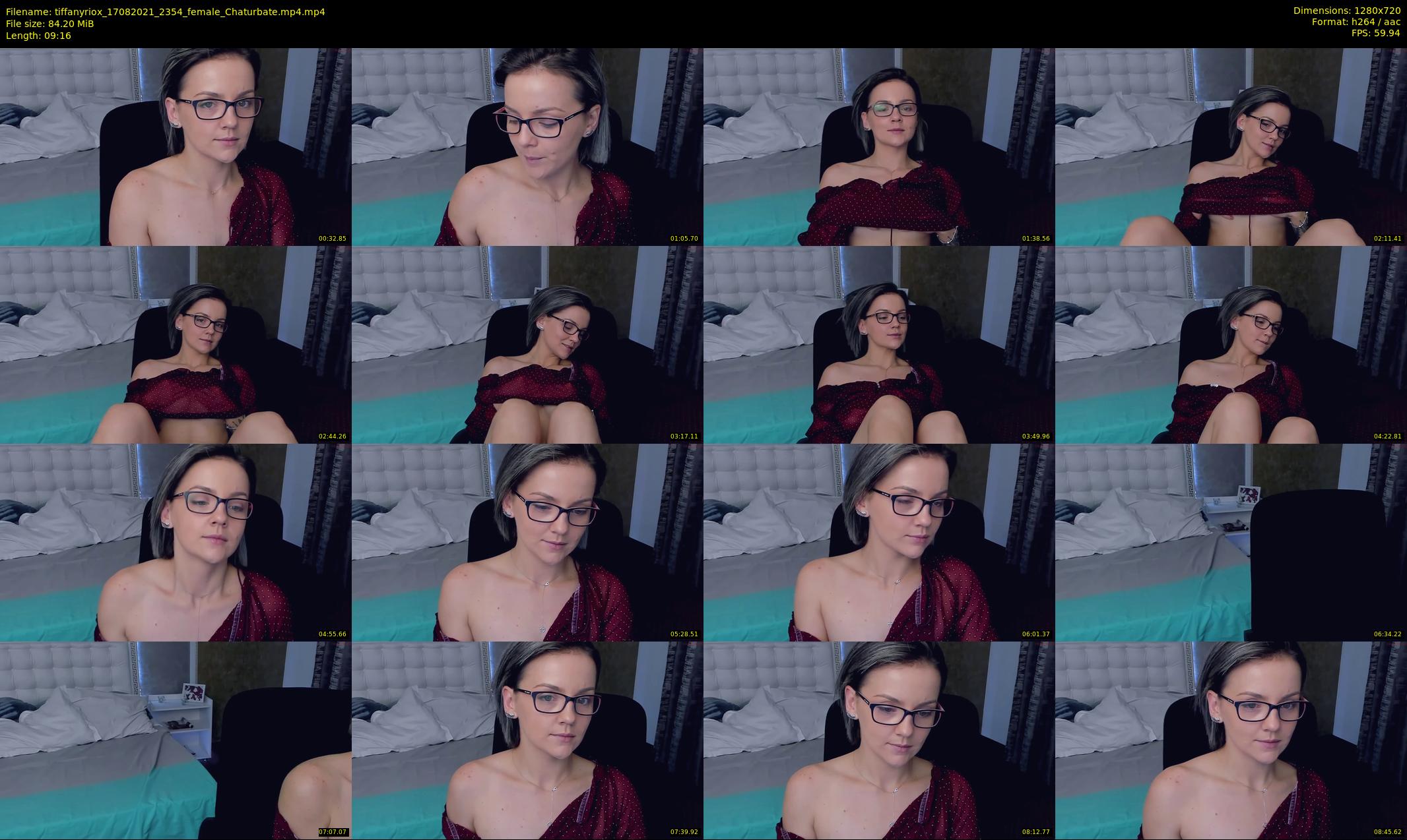 tiffanyriox — 10 minute Chaturbate female cam show recording, 720p, Aug 17, 2021