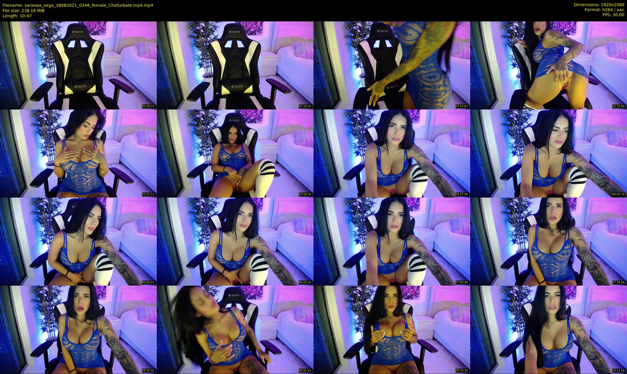 vanessa_vega — 11 minute Chaturbate female cam show recording, 1080p, Aug 18, 2021