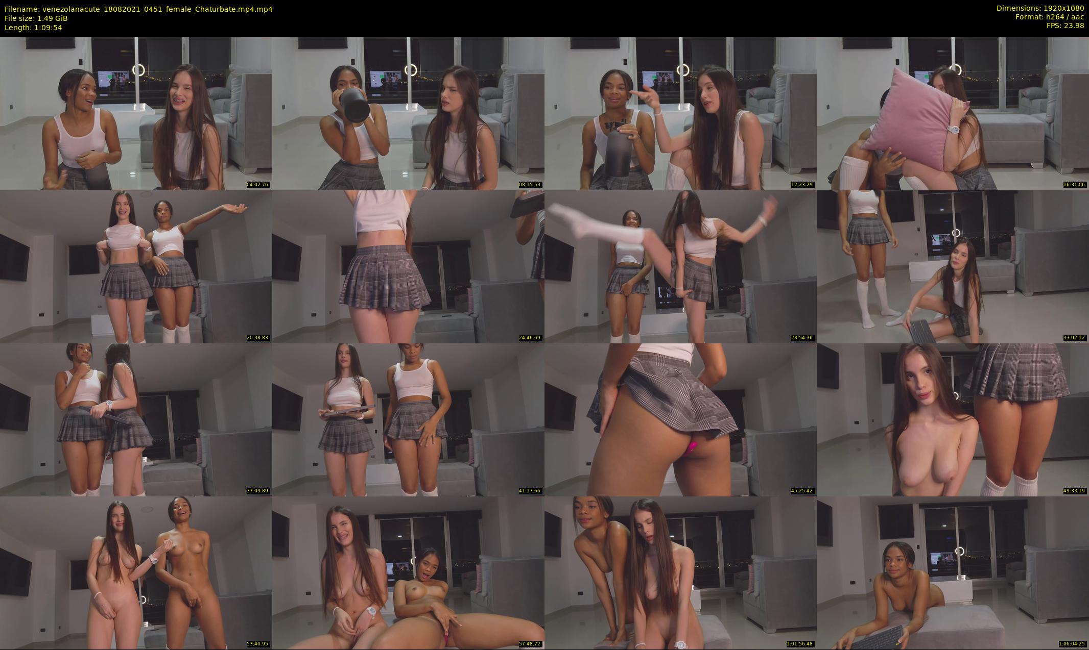 venezolanacute — 70 minute Chaturbate female cam show recording, 1080p, Aug 18, 2021