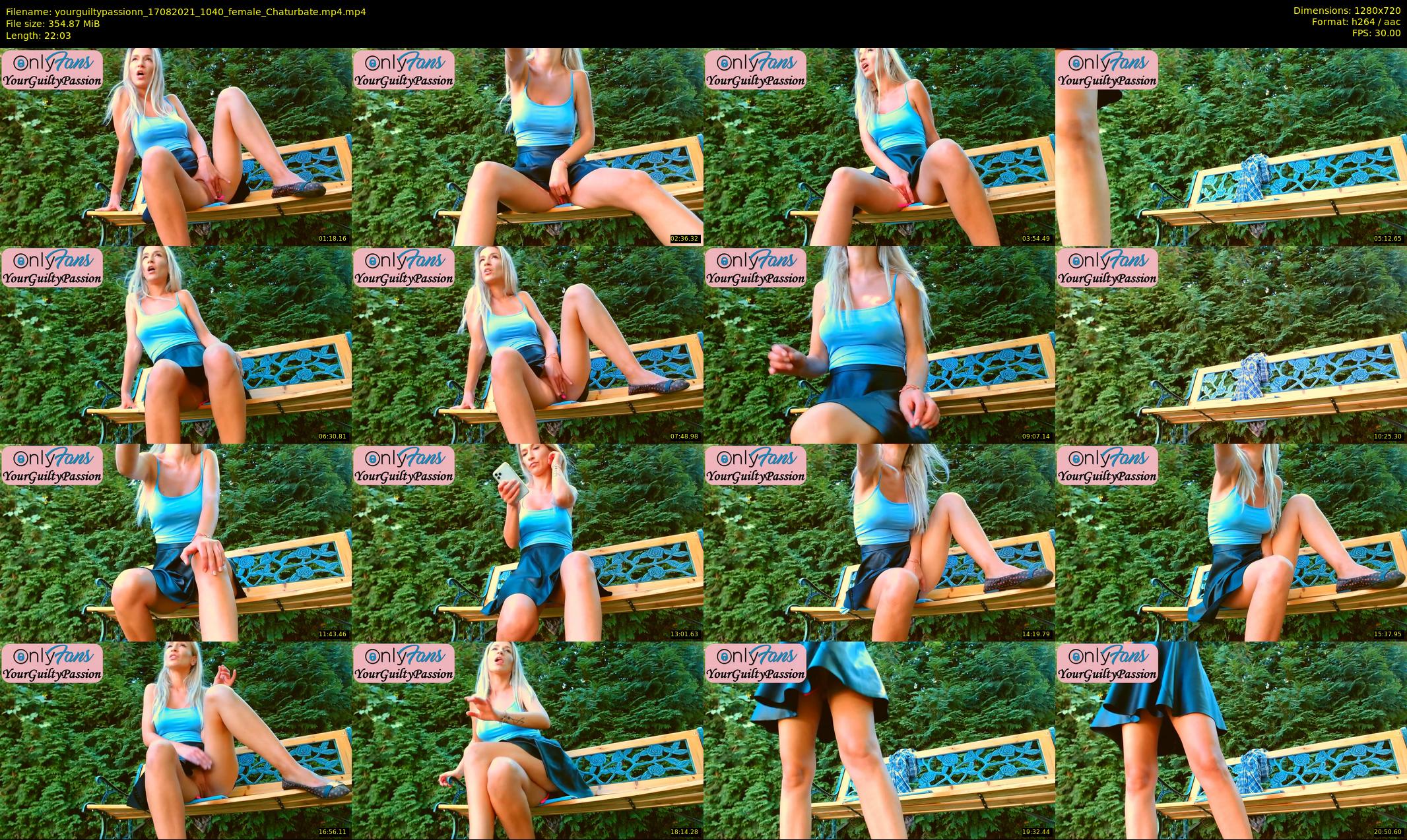 yourguiltypassionn — 23 minute Chaturbate female cam show recording, 720p, Aug 17, 2021