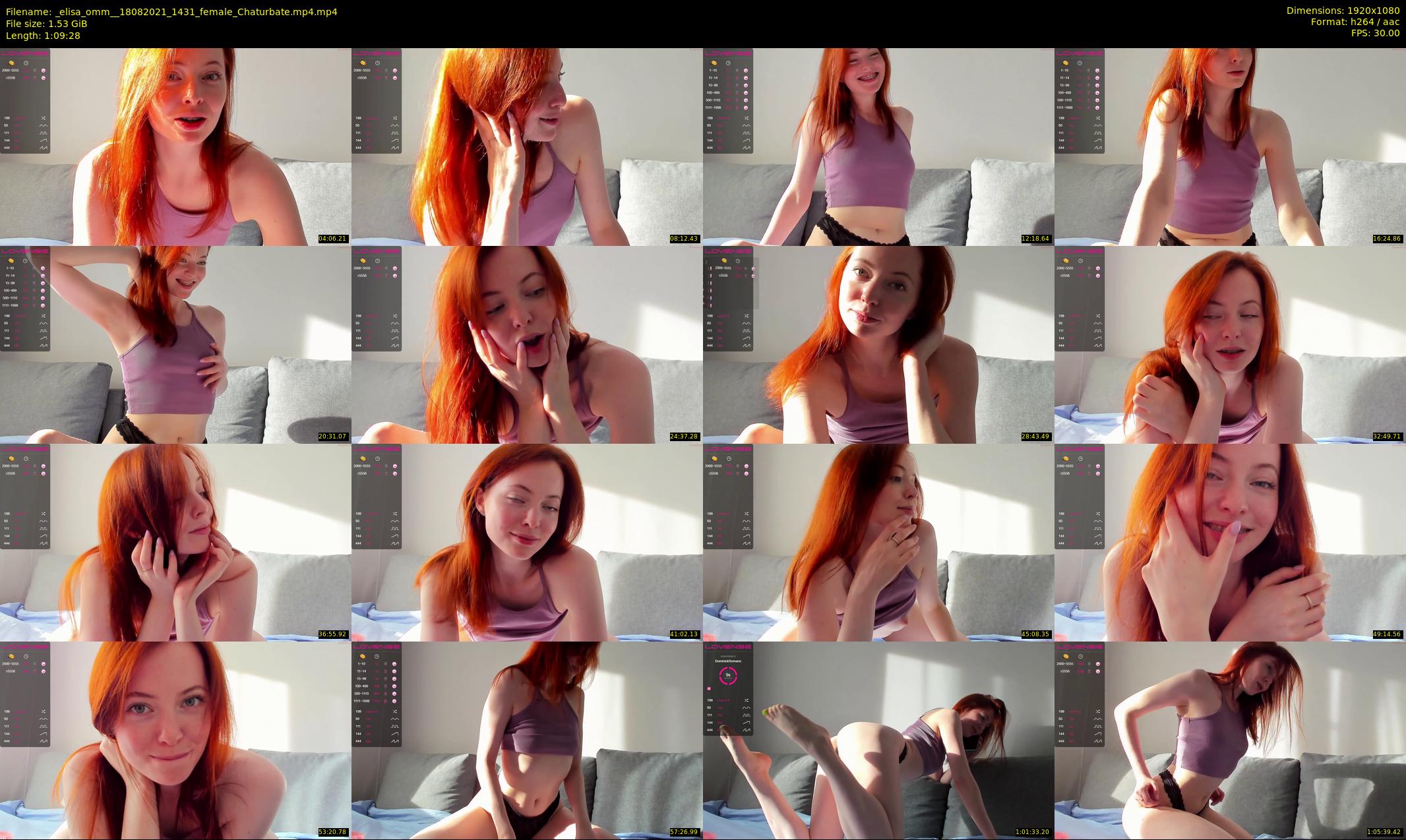 _elisa_omm_ — 70 minute Chaturbate female cam show recording, 1080p, Aug 18, 2021