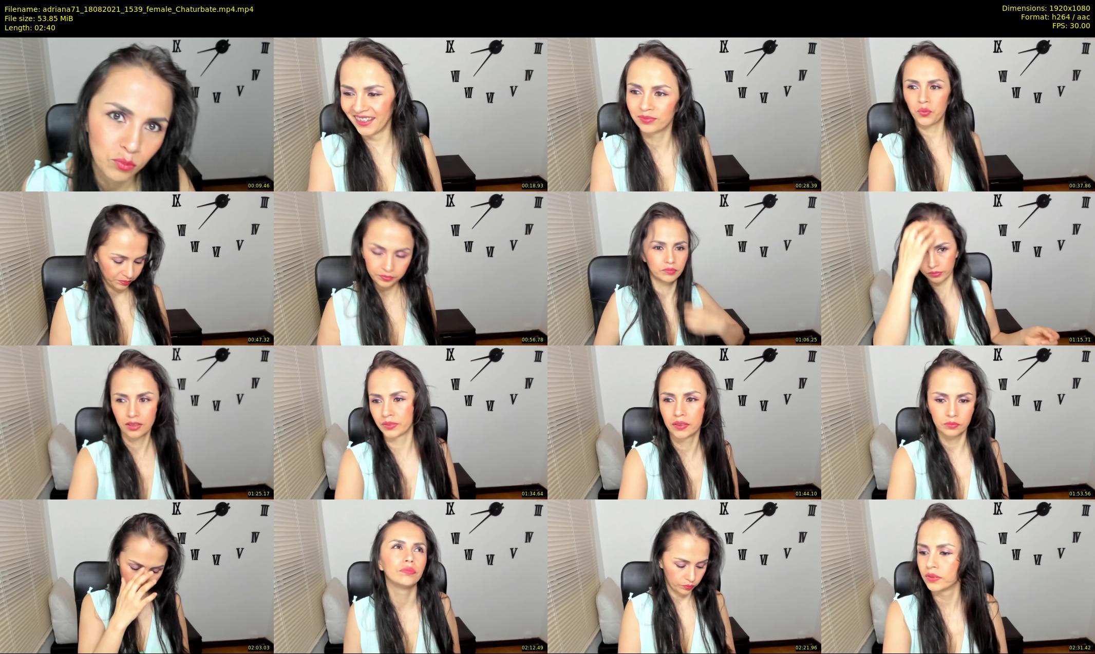 adriana71 — 3 minute Chaturbate couple cam show recording, 1080p, Aug 18, 2021