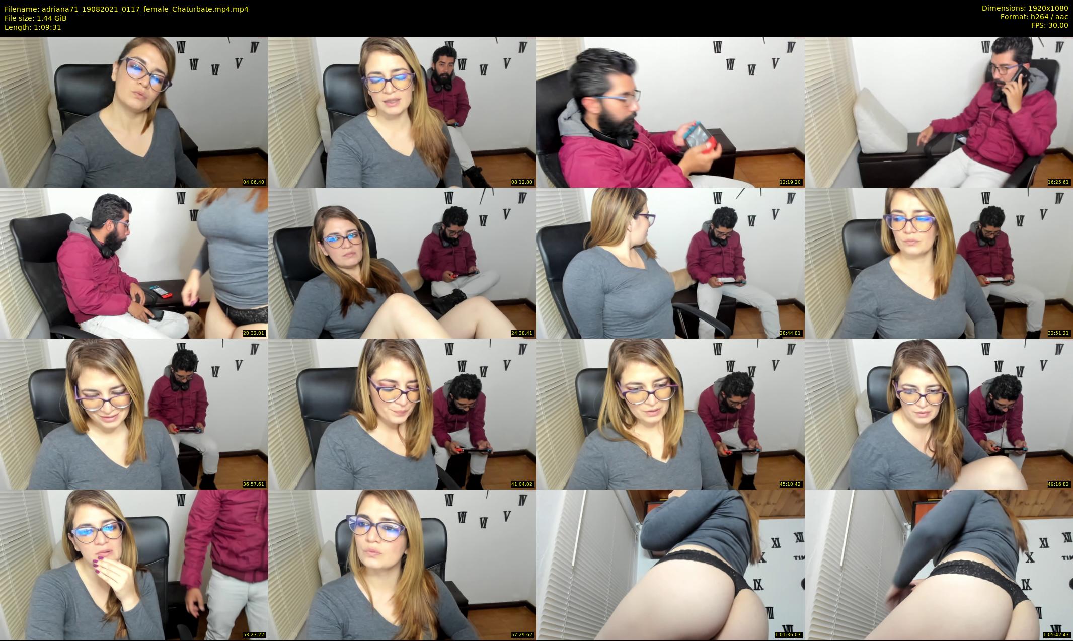 adriana71 — 70 minute Chaturbate couple cam show recording, 1080p, Aug 19, 2021