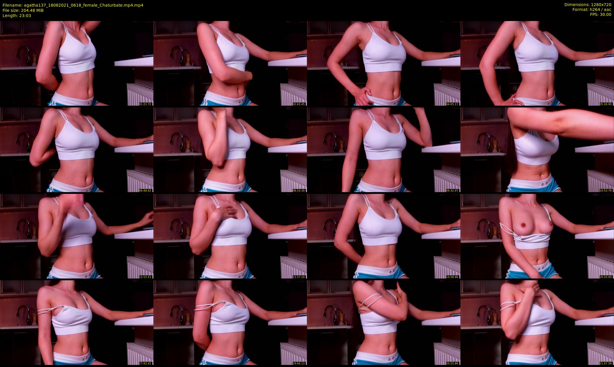 agatha137 — 24 minute Chaturbate female cam show recording, 720p, Aug 18, 2021