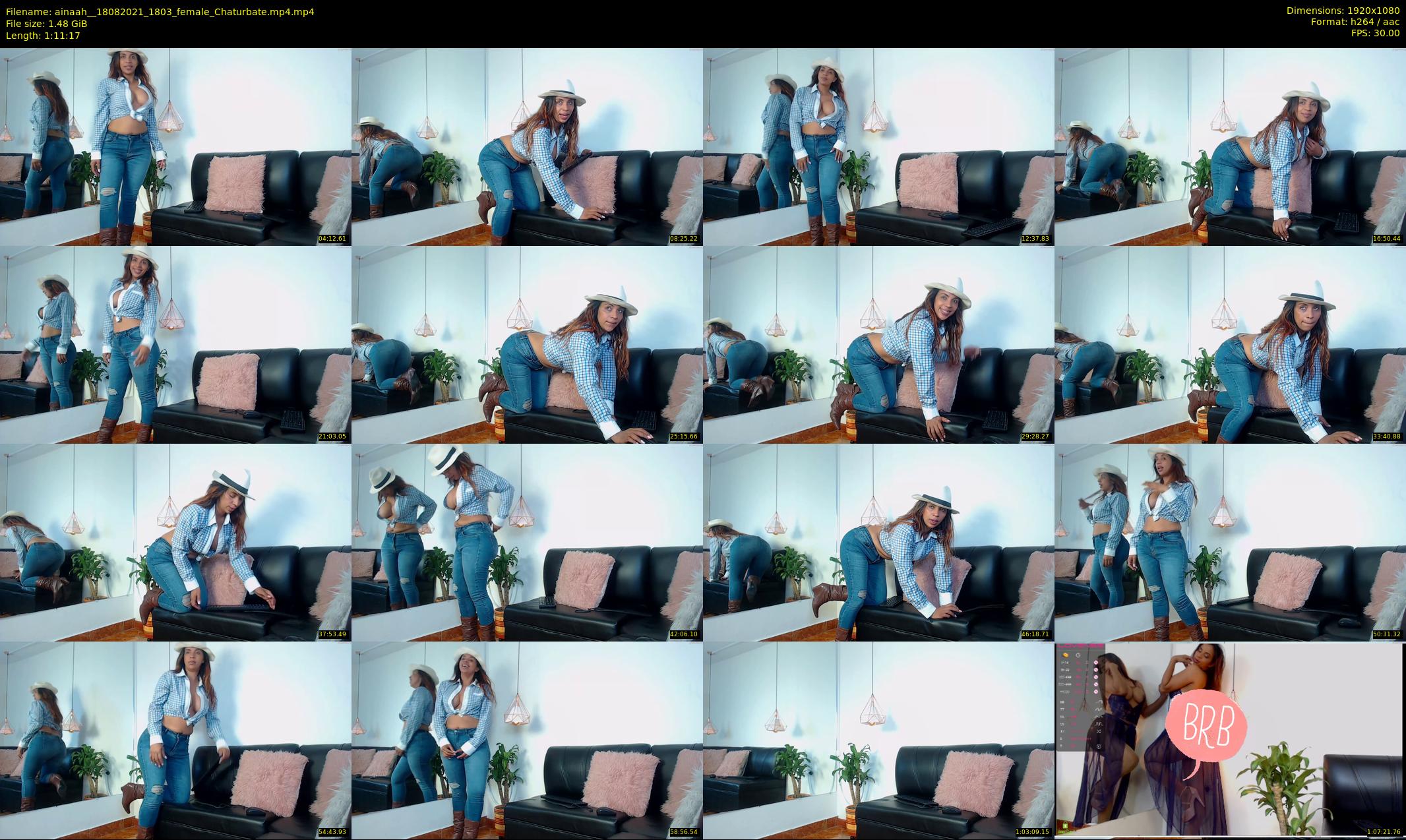ainaah_ — 72 minute Chaturbate female cam show recording, 1080p, Aug 18, 2021