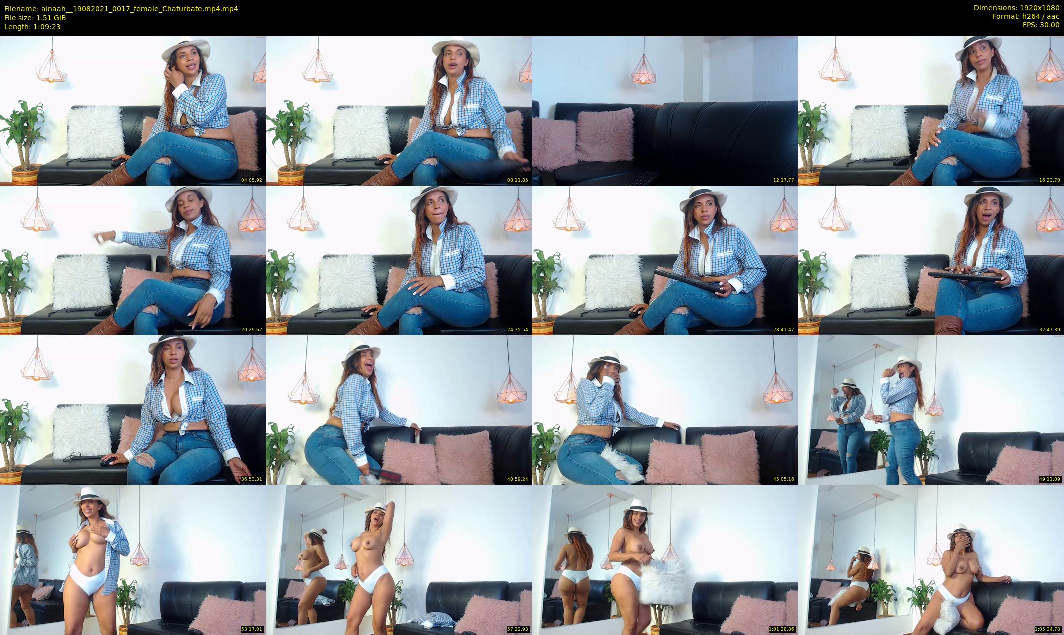 ainaah_ — 70 minute Chaturbate female cam show recording, 1080p, Aug 19, 2021