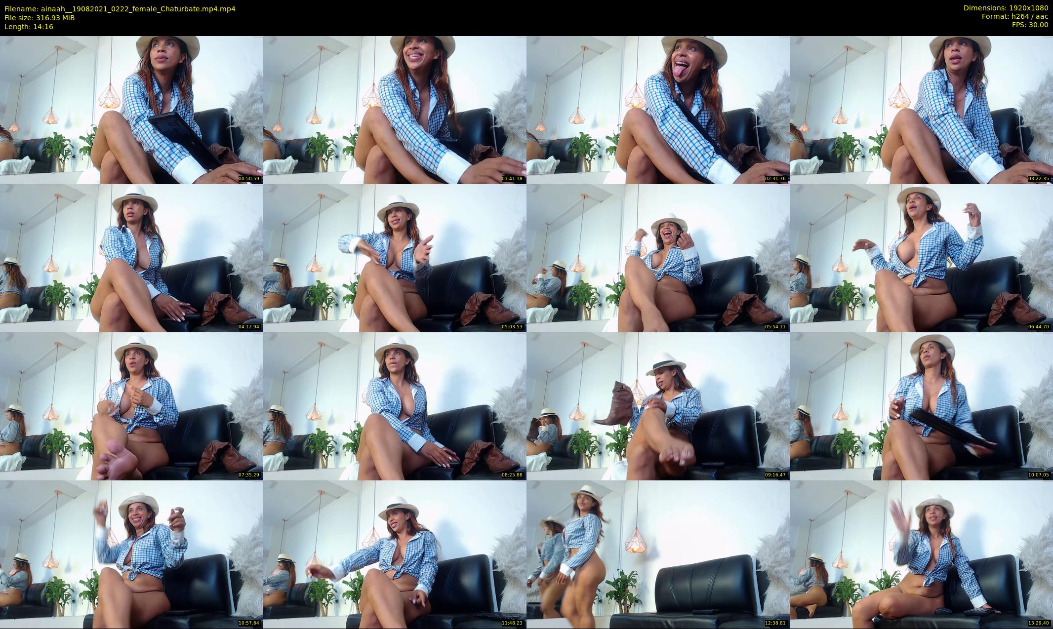 ainaah_ — 15 minute Chaturbate female cam show recording, 1080p, Aug 19, 2021