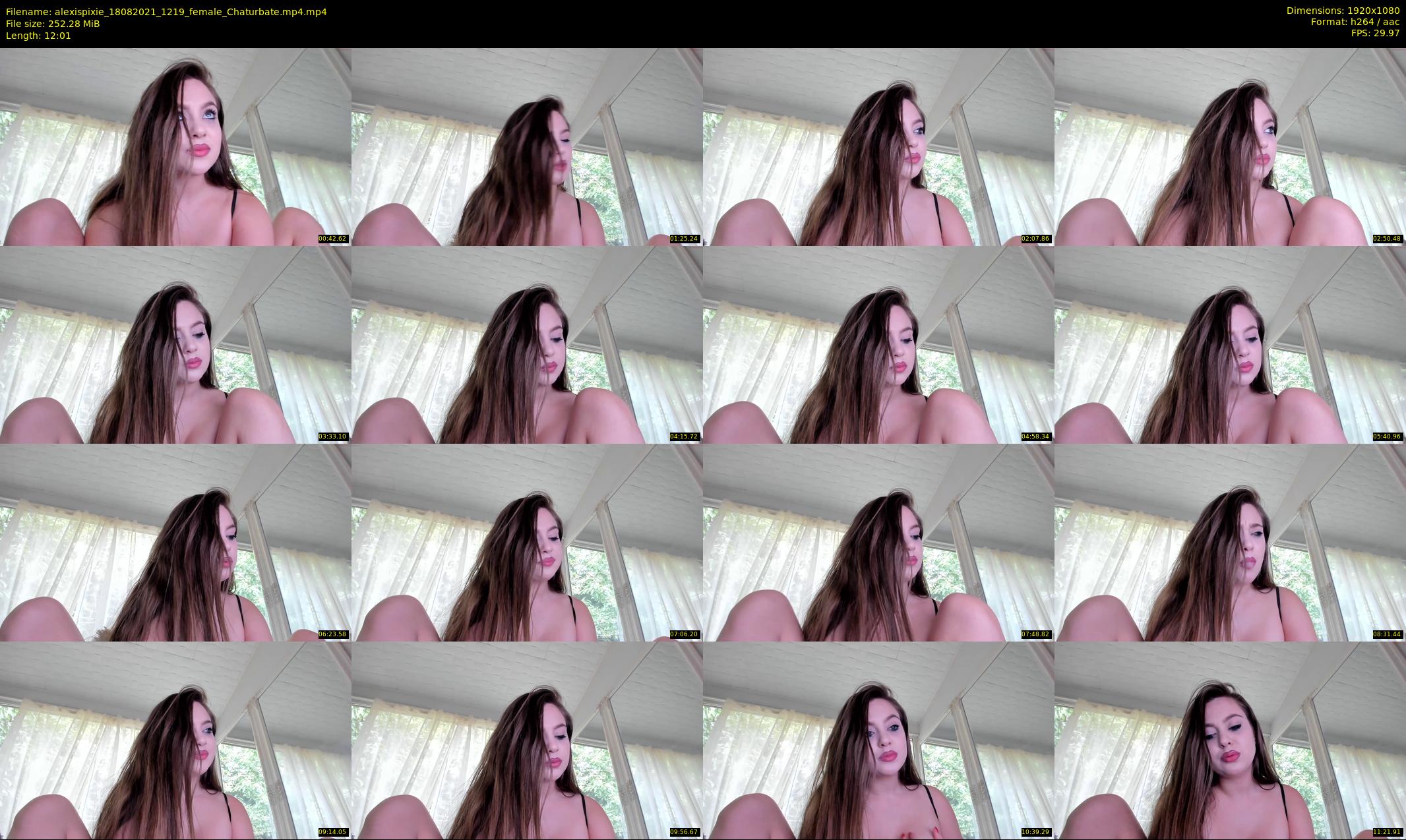 alexispixie — 13 minute Chaturbate female cam show recording, 1080p, Aug 18, 2021