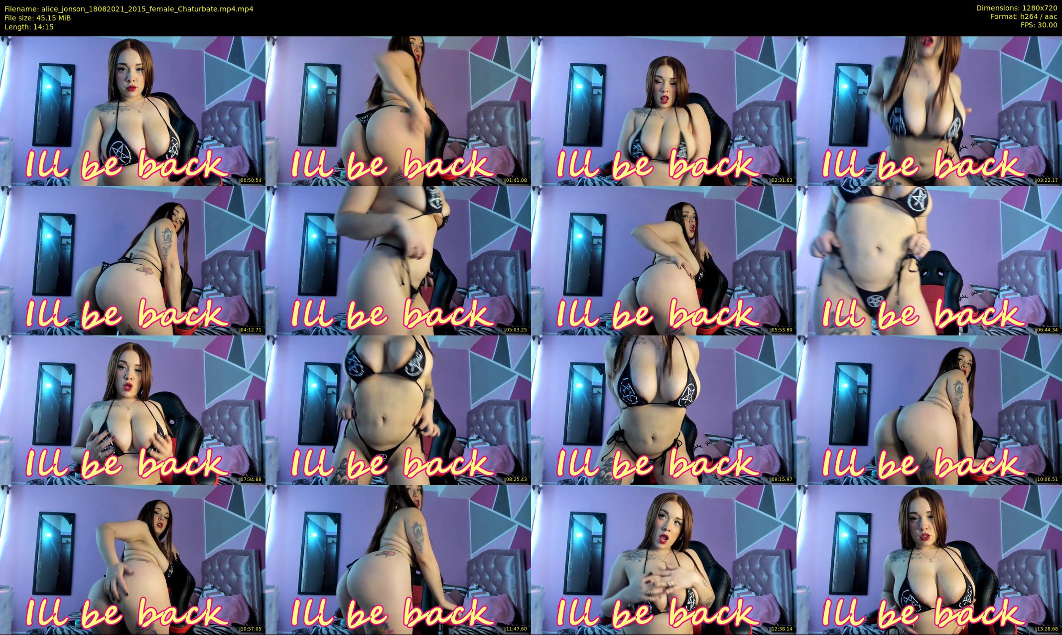 alice_jonson — 15 minute Chaturbate female cam show recording, 720p, Aug 18, 2021