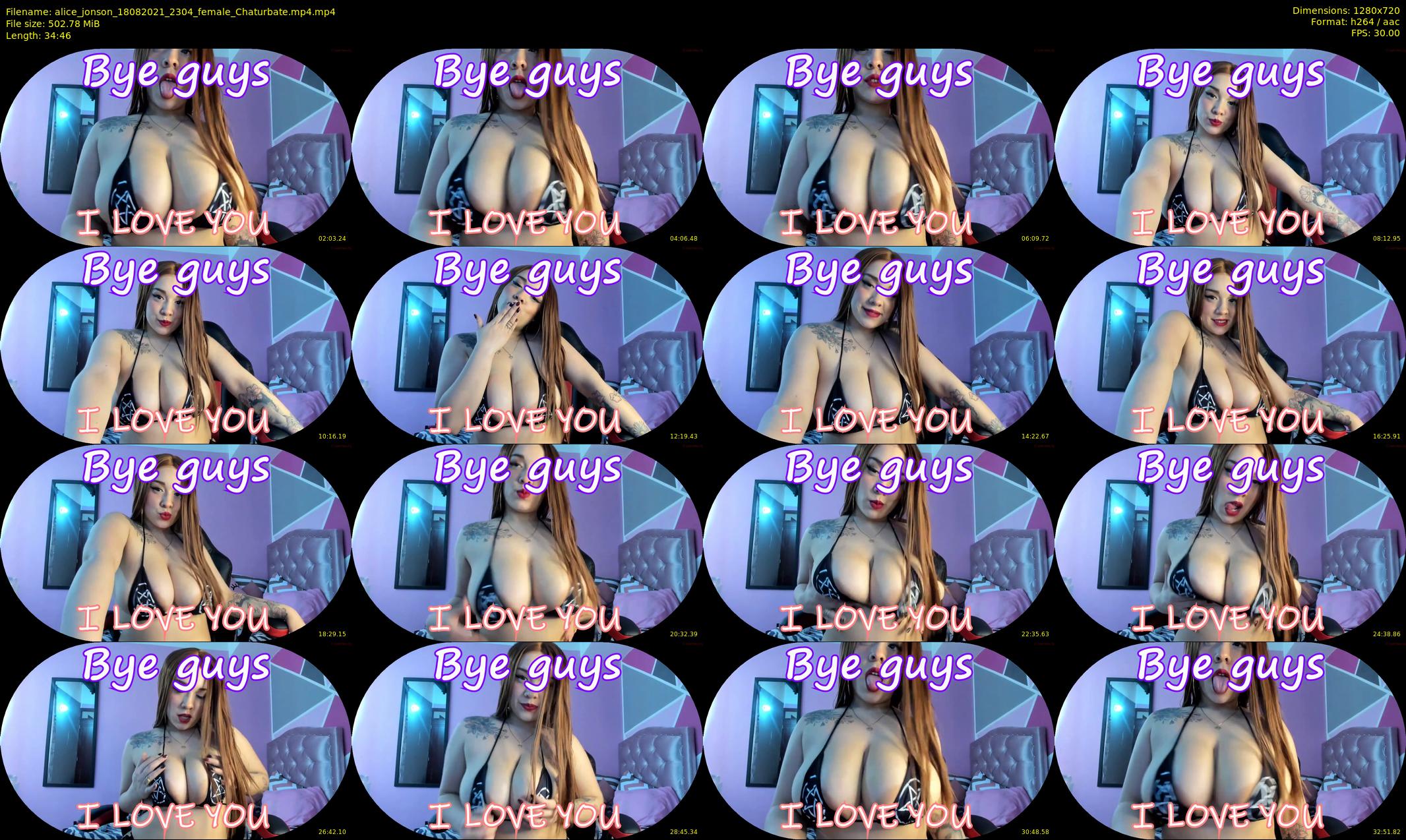 alice_jonson — 35 minute Chaturbate female cam show recording, 720p, Aug 18, 2021