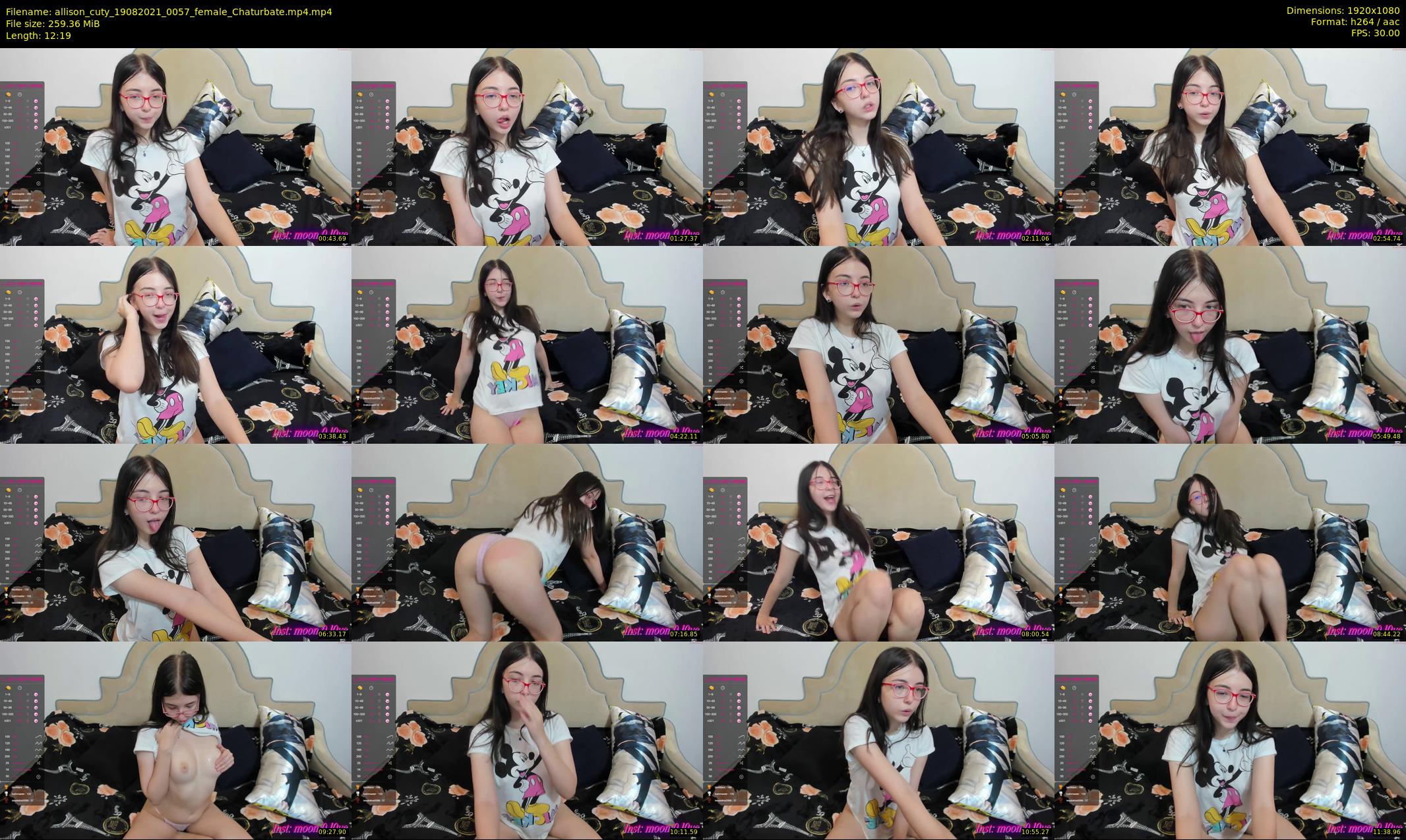 allison_cuty — 13 minute Chaturbate female cam show recording, 1080p, Aug 19, 2021
