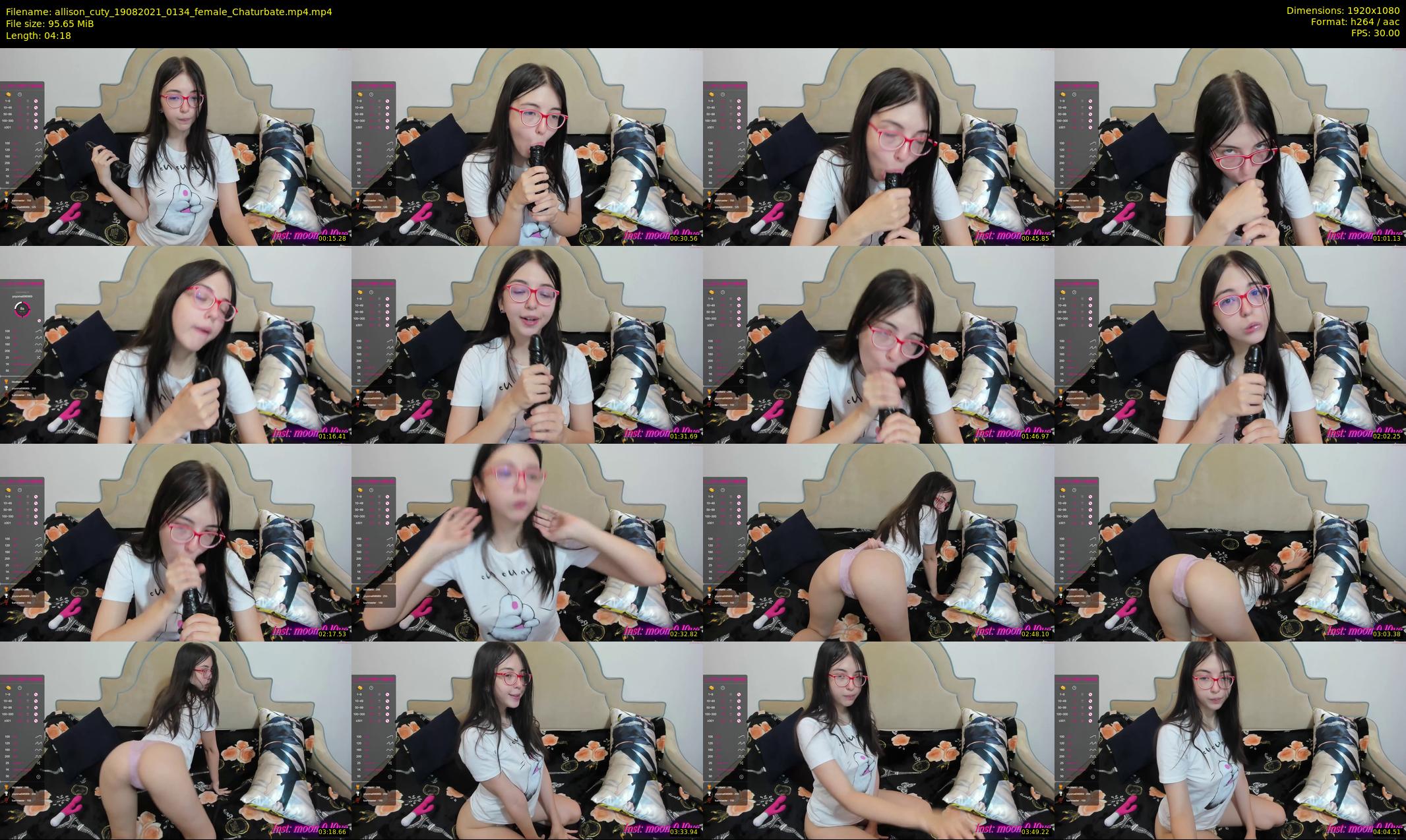 allison_cuty — 5 minute Chaturbate female cam show recording, 1080p, Aug 19, 2021