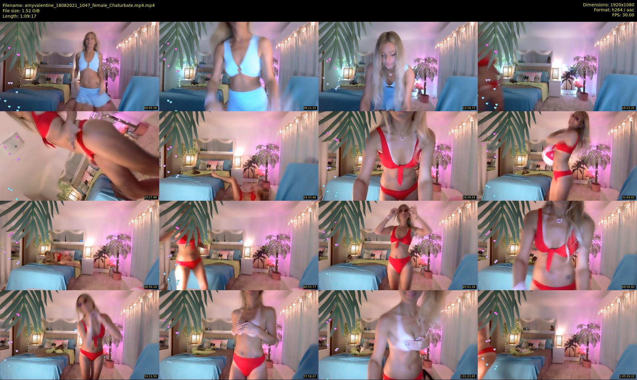 amyvalentine — 70 minute Chaturbate female cam show recording, 1080p, Aug 18, 2021