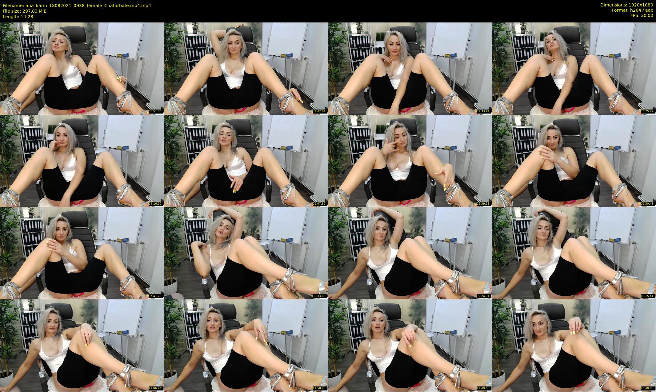 ana_karin — 15 minute Chaturbate female cam show recording, 1080p, Aug 18, 2021