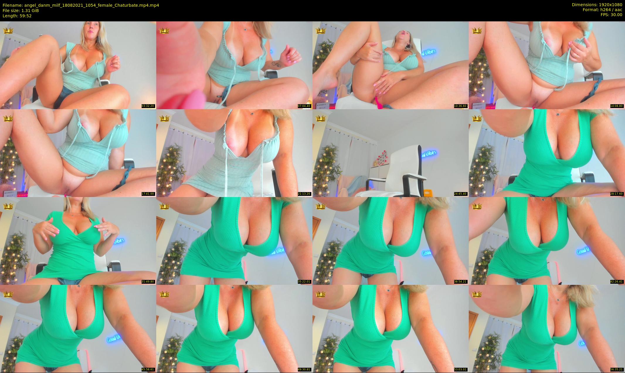 angel_danm_milf — 60 minute Chaturbate female cam show recording, 1080p, Aug 18, 2021