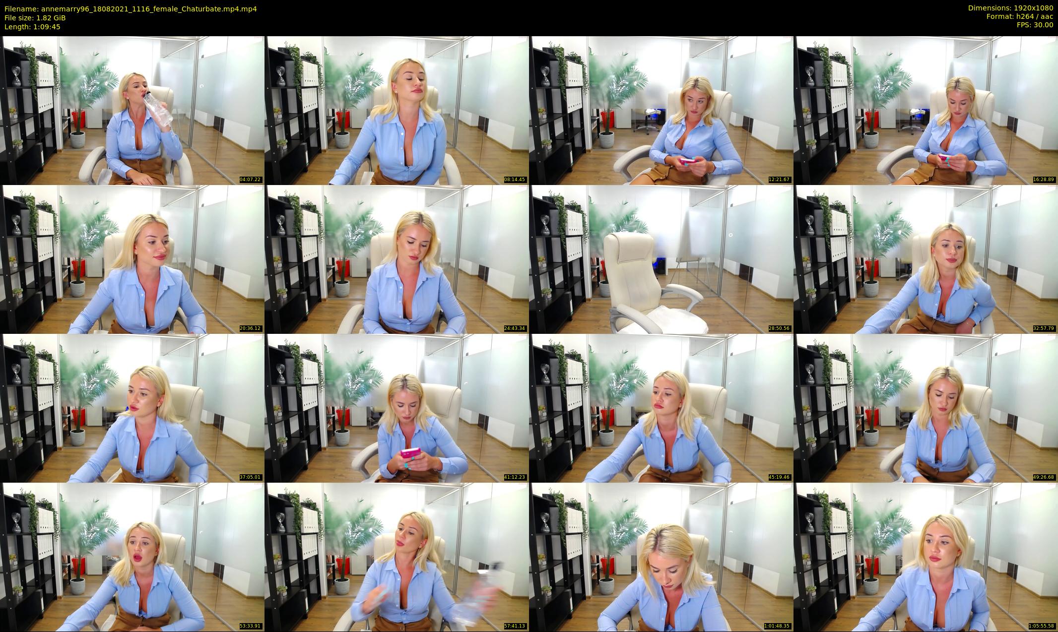 annemarry96 — 70 minute Chaturbate female cam show recording, 1080p, Aug 18, 2021