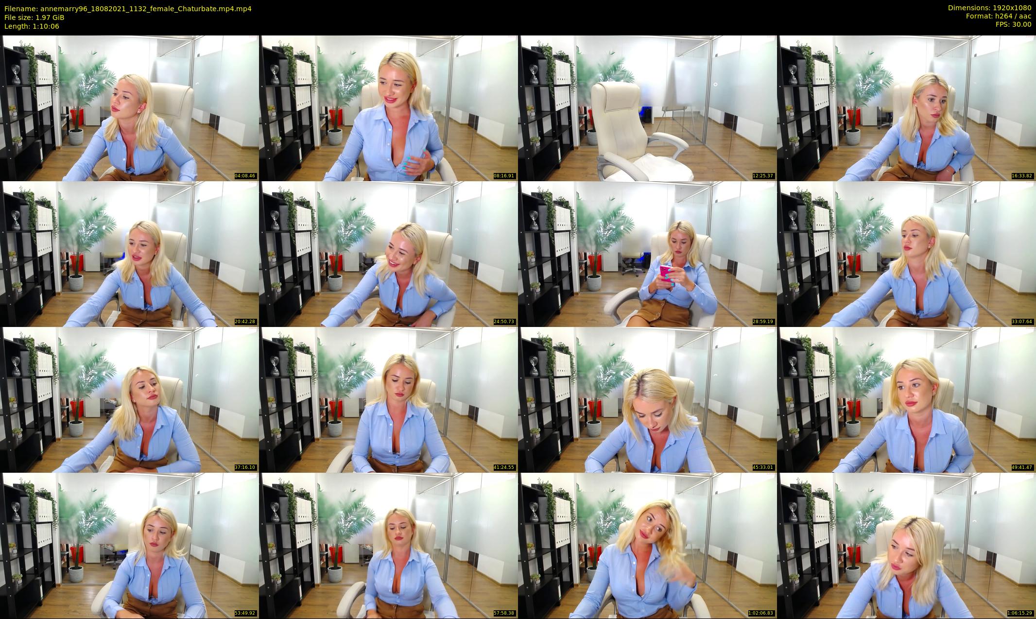 annemarry96 — 71 minute Chaturbate female cam show recording, 1080p, Aug 18, 2021