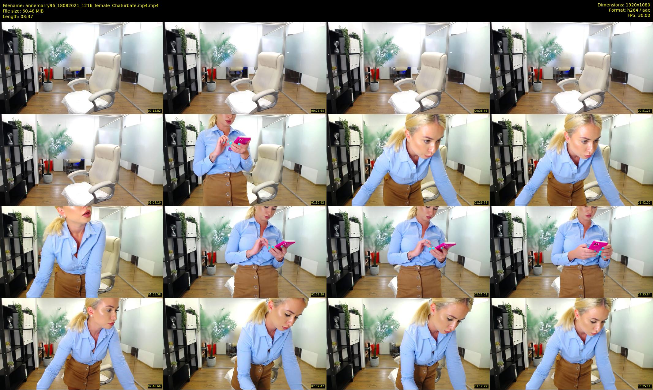 annemarry96 — 4 minute Chaturbate female cam show recording, 1080p, Aug 18, 2021