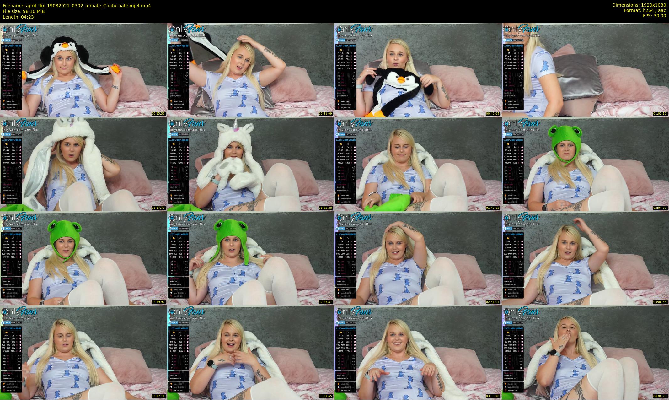 april_flix — 5 minute Chaturbate female cam show recording, 1080p, Aug 19, 2021