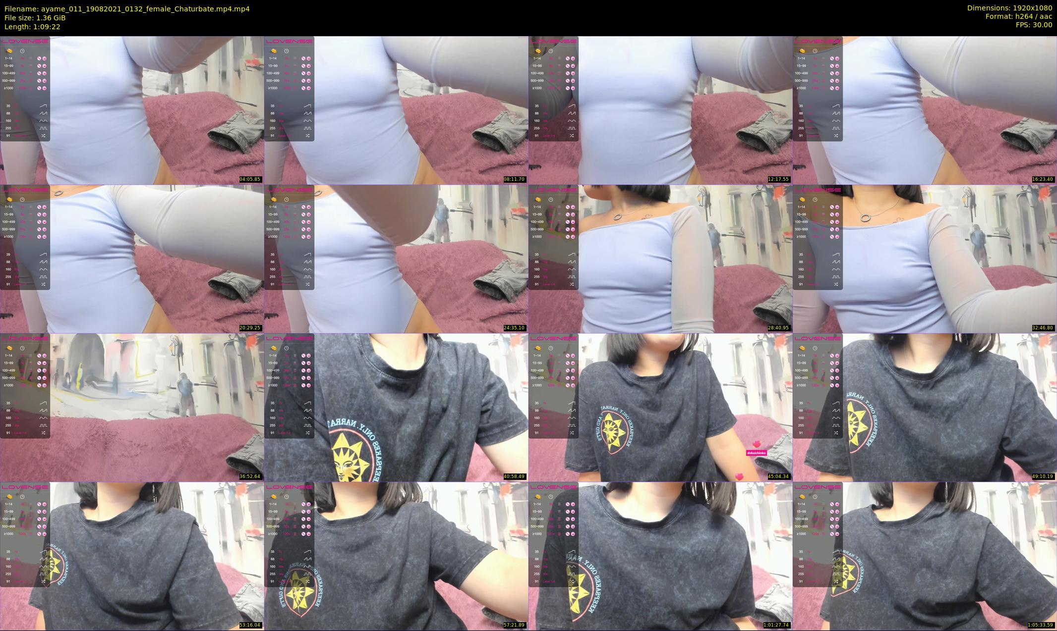 ayame_011 — 70 minute Chaturbate female cam show recording, 1080p, Aug 19, 2021