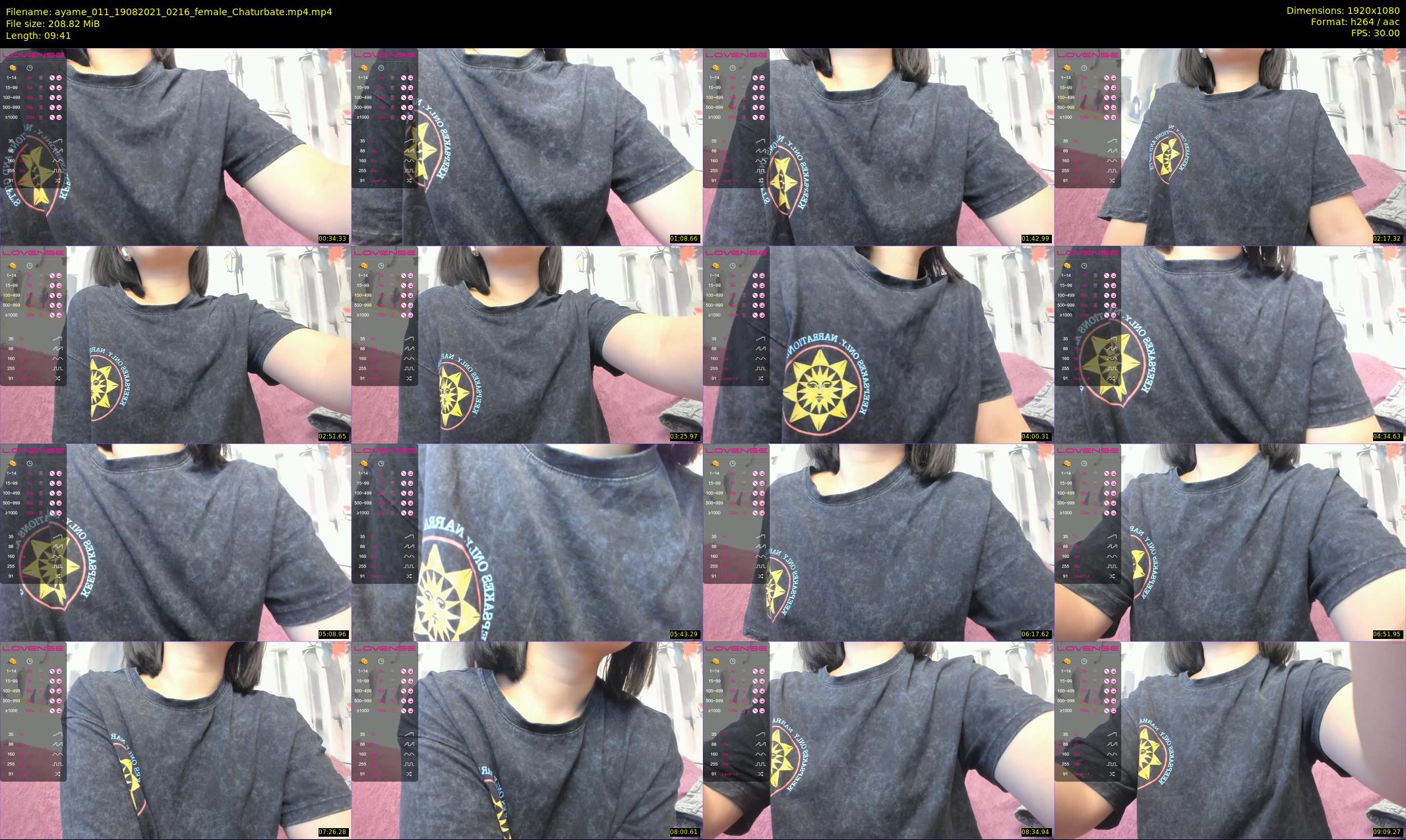 ayame_011 — 10 minute Chaturbate female cam show recording, 1080p, Aug 19, 2021