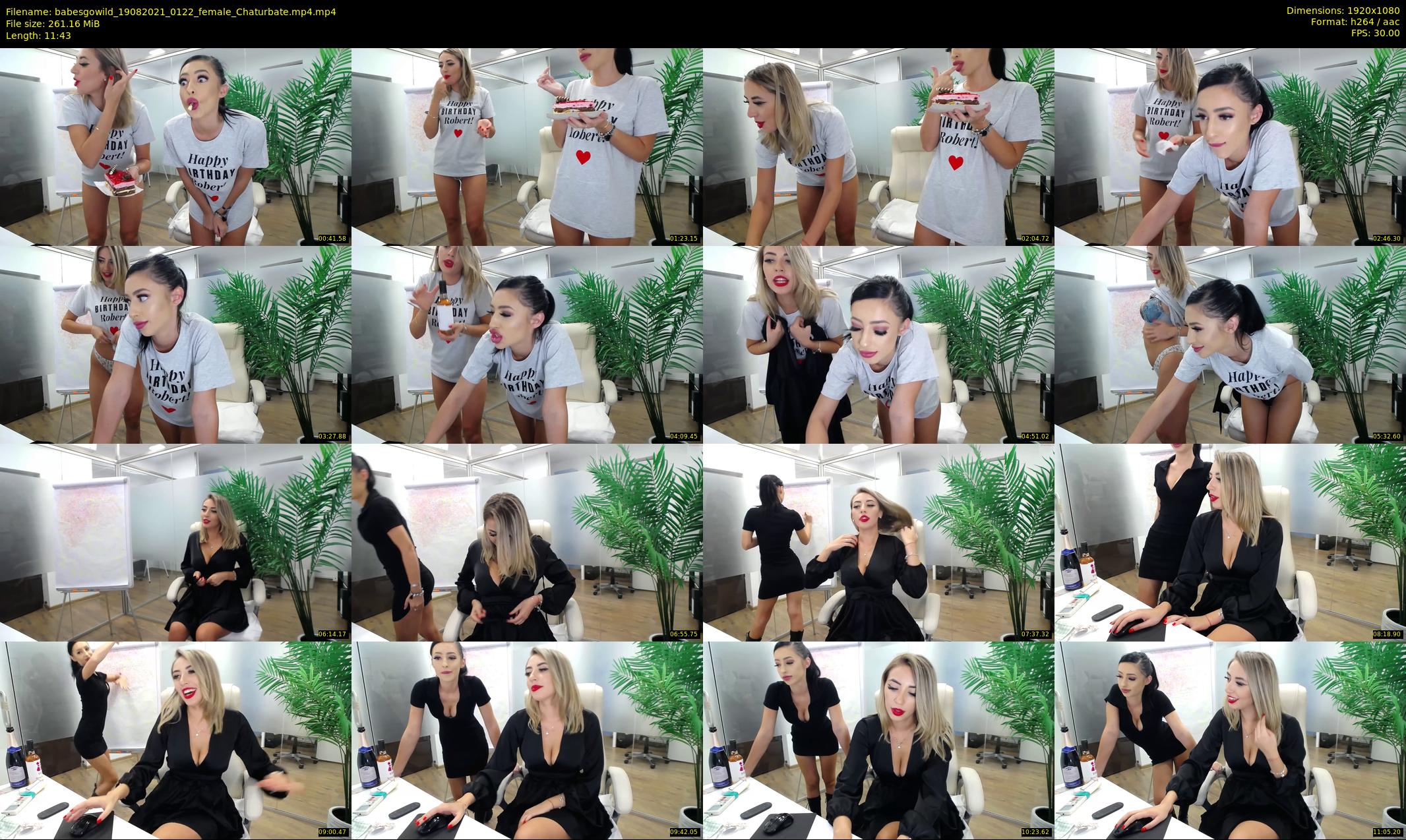 babesgowild — 12 minute Chaturbate couple cam show recording, 1080p, Aug 19, 2021