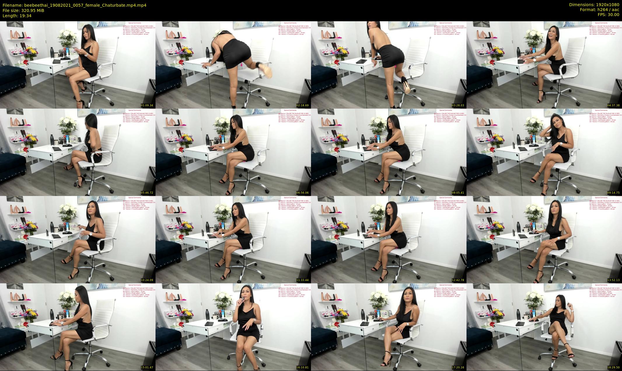 beebeethai — 20 minute Chaturbate female cam show recording, 1080p, Aug 19, 2021