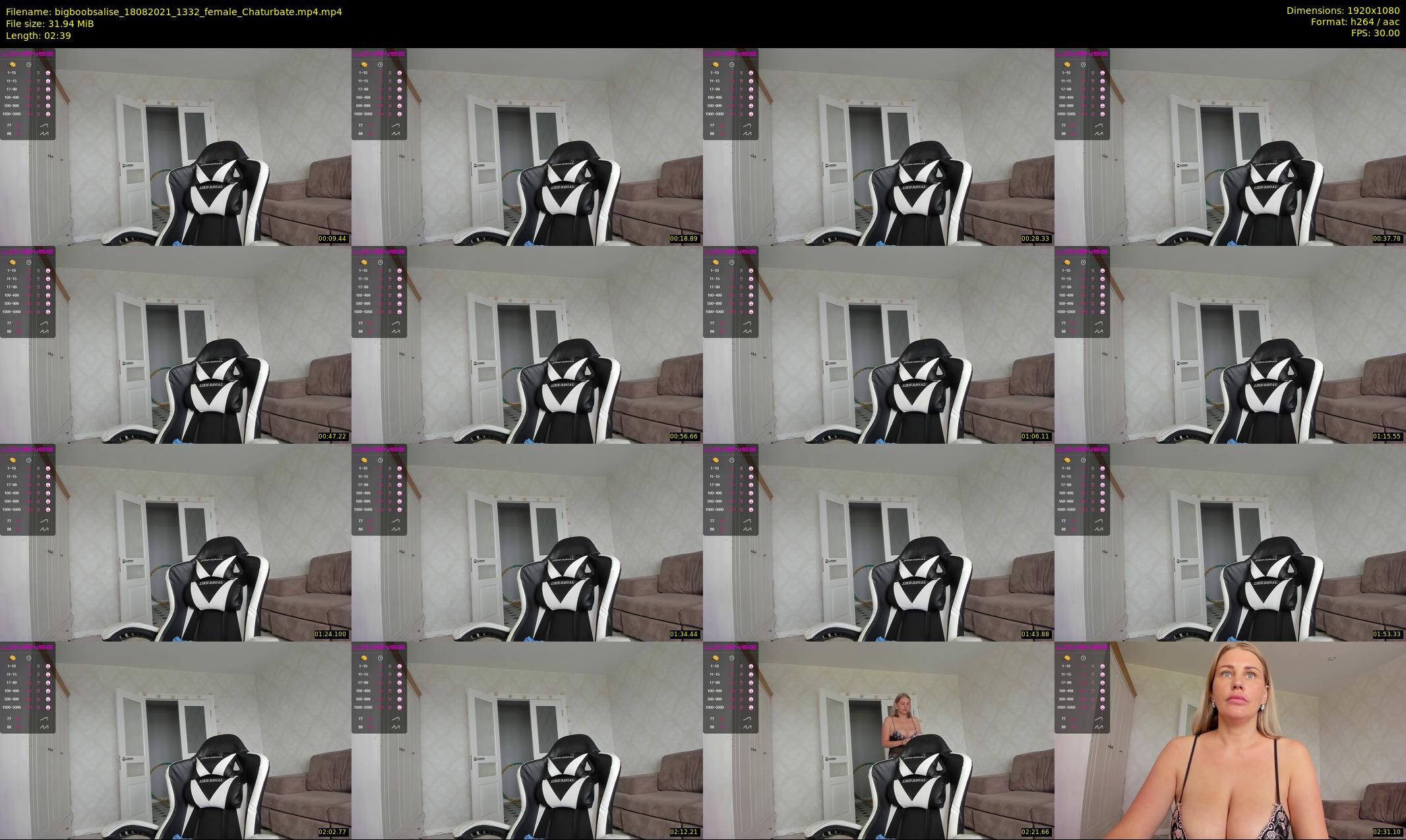 bigboobsalise — 3 minute Chaturbate female cam show recording, 1080p, Aug 18, 2021